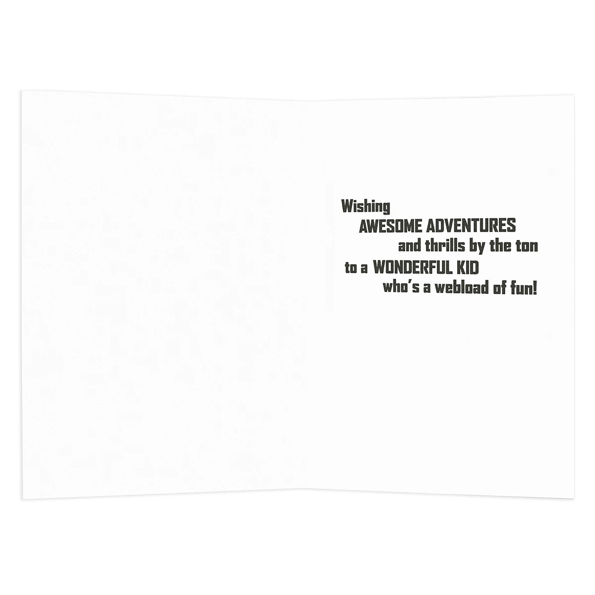 2 Connections from Hallmark 3rd Birthday Card - Spider-Man, 2 of 3