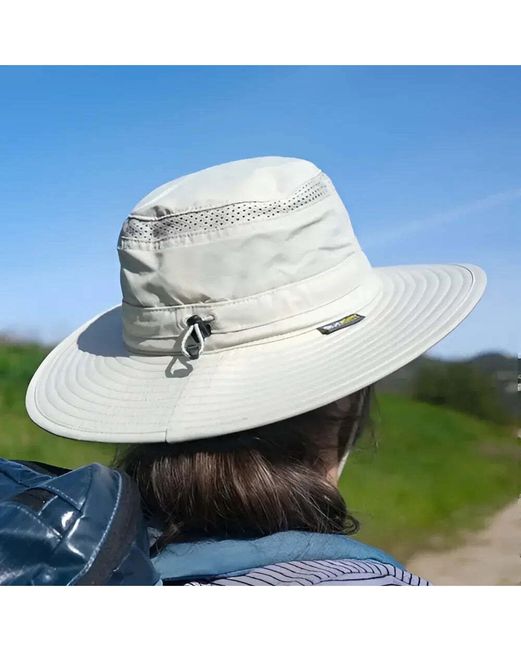 2 Sunday Afternoons Cruiser Hat Large UPF 50+ Water Repellent Mesh Vent Cream - White, 2 of 2