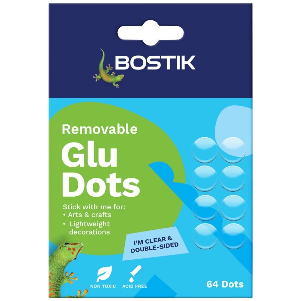 1 Bostik Removeable Glu Dots 64 Pack, 1 of 4