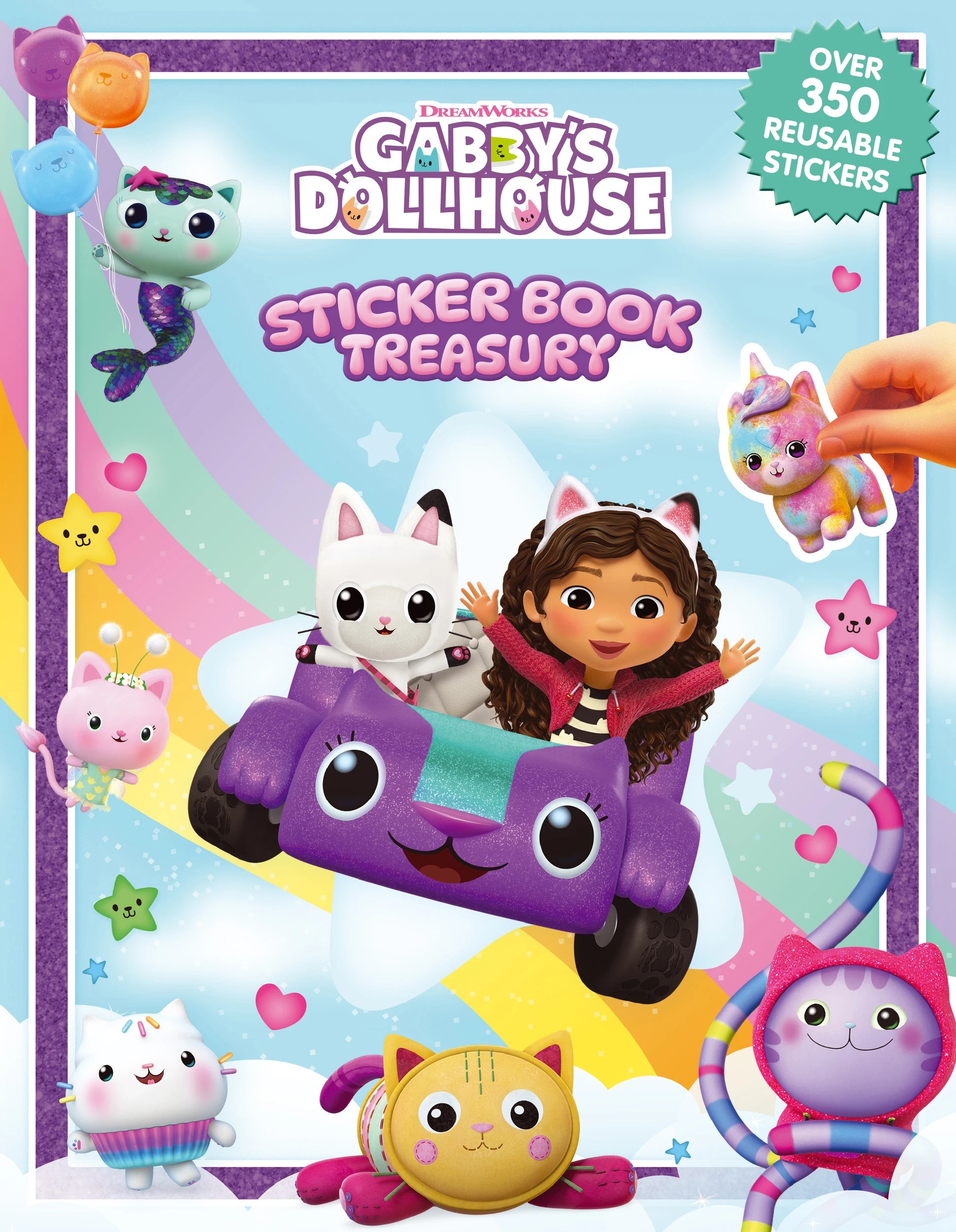 1 Sticker Book Treasury: Gabby's Dollhouse - Book, 1 of 4