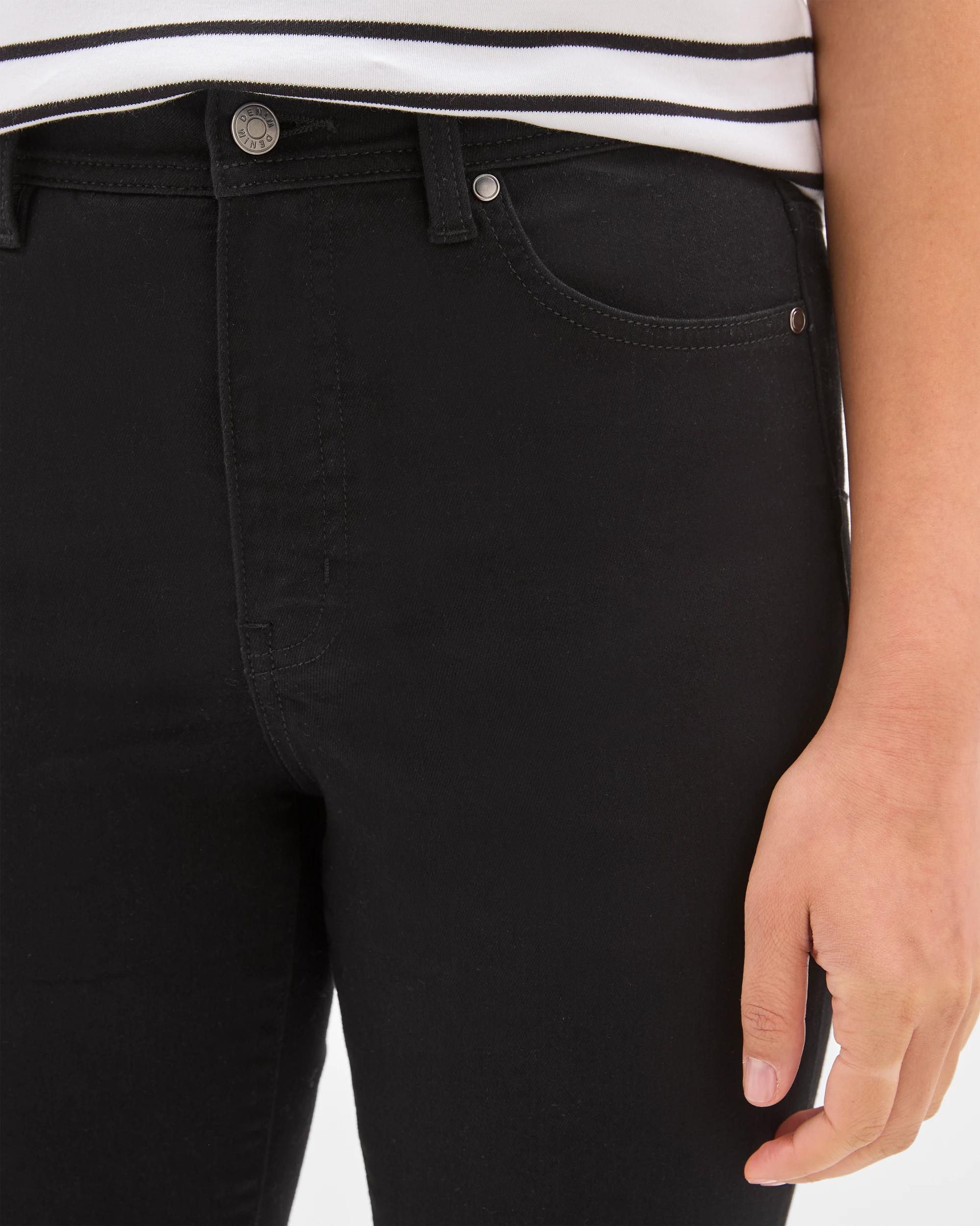 6 Target Denim Shape Your Body Skinny Fit Ankle Length Denim Jeans BLACK, 6 of 7