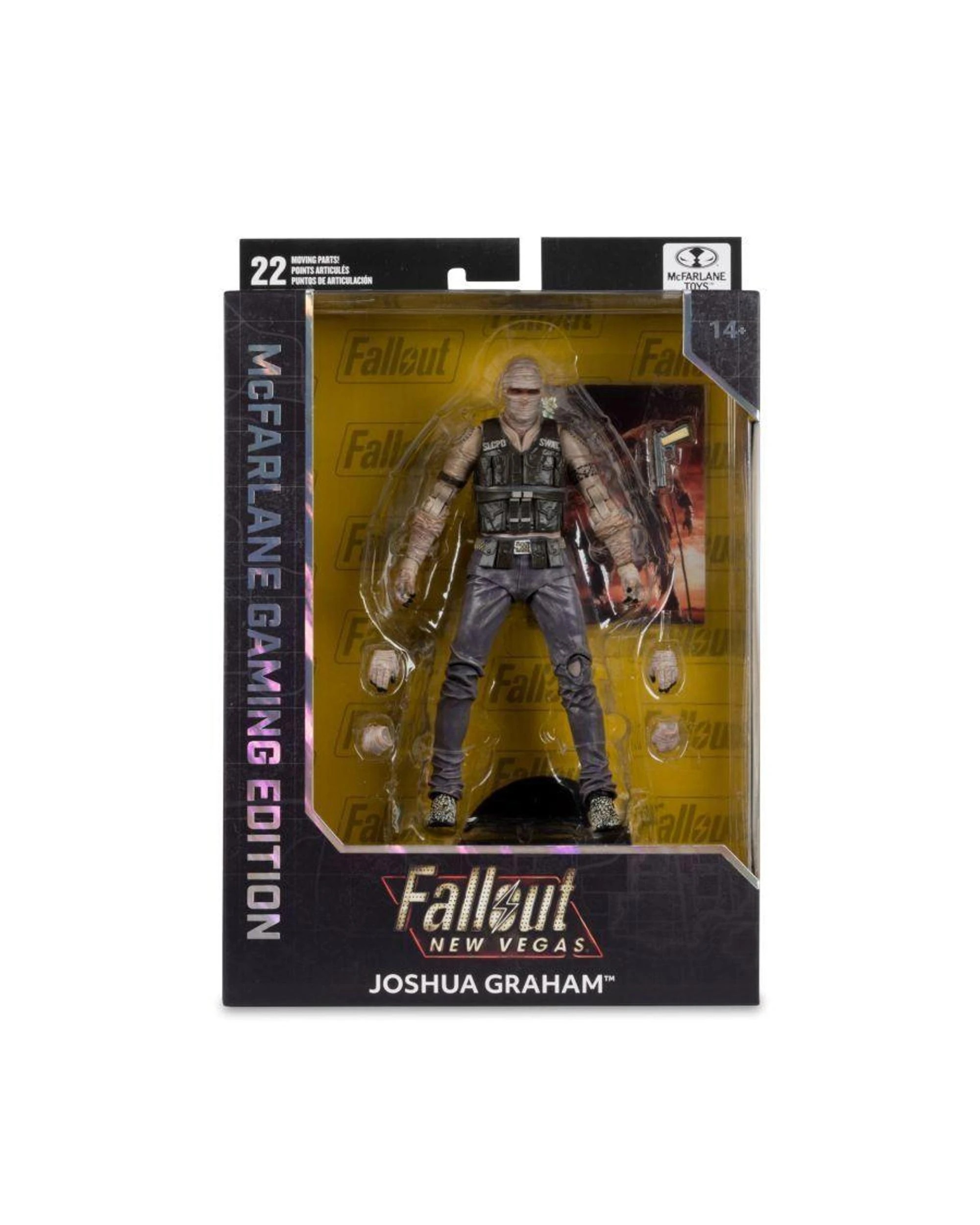 7 McFarlane Fallout New Vegas Joshua Graham Gaming Edition 7 inch Figure, 7 of 9