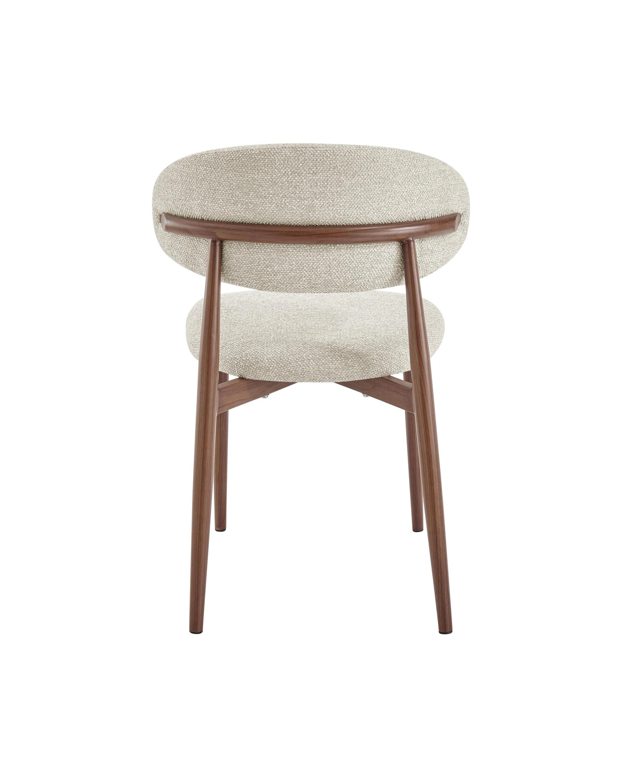 5 Kodu Dining Chairs Pair (Set of 2) - Beige, 5 of 10