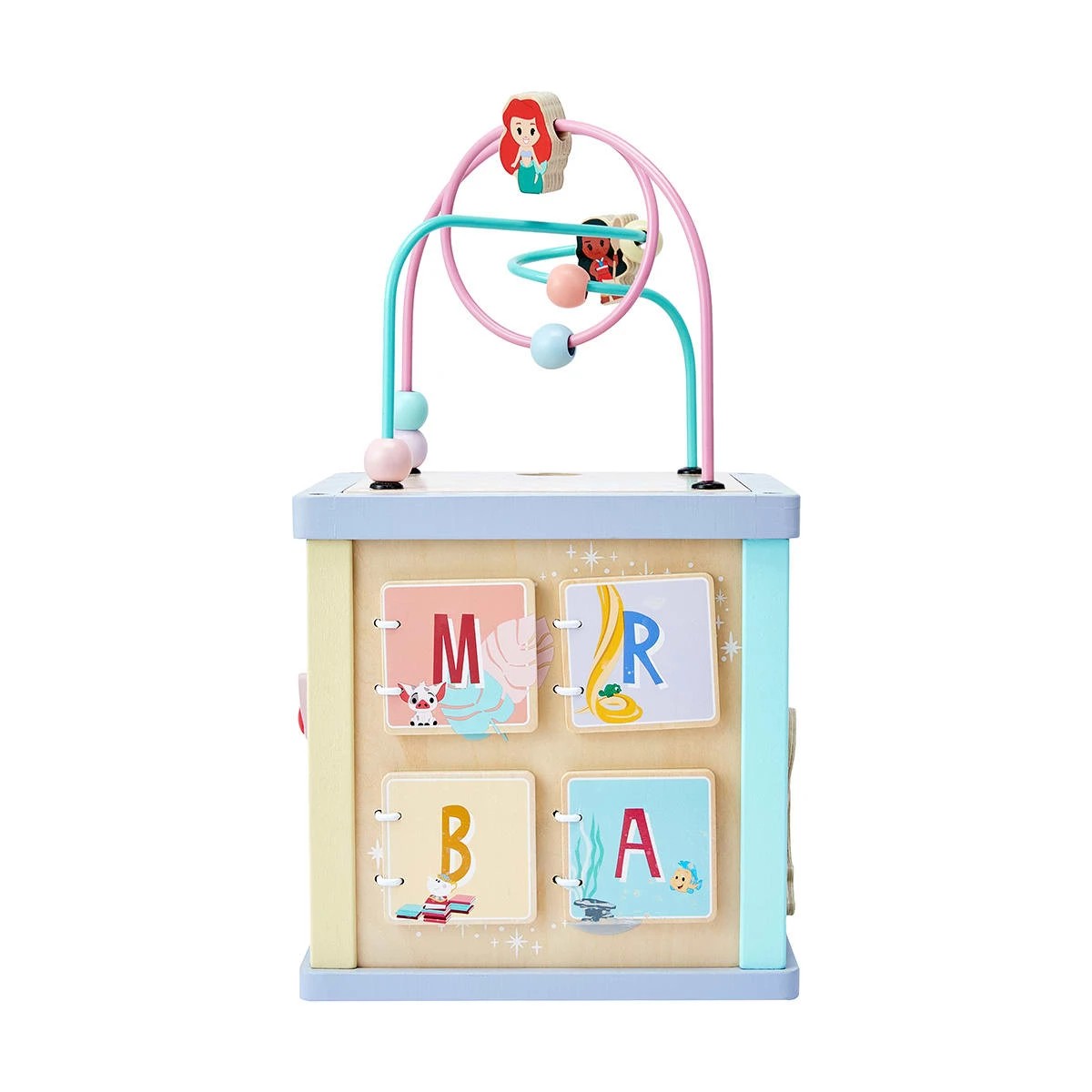 4 Disney Wooden Toys Princess Activity Cube, 4 of 10