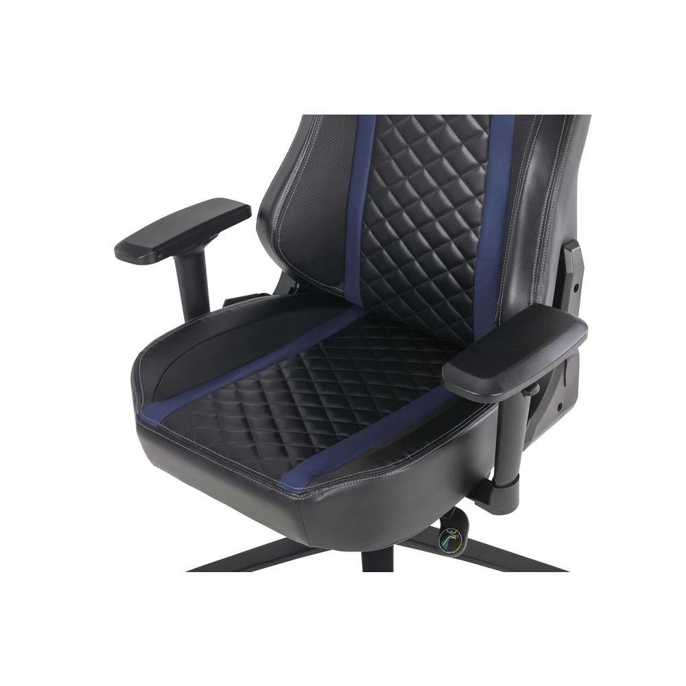 7 Typhoon Prime Gaming Chair Blue Ergonomic Chairs and Desk Chairs, 7 of 10
