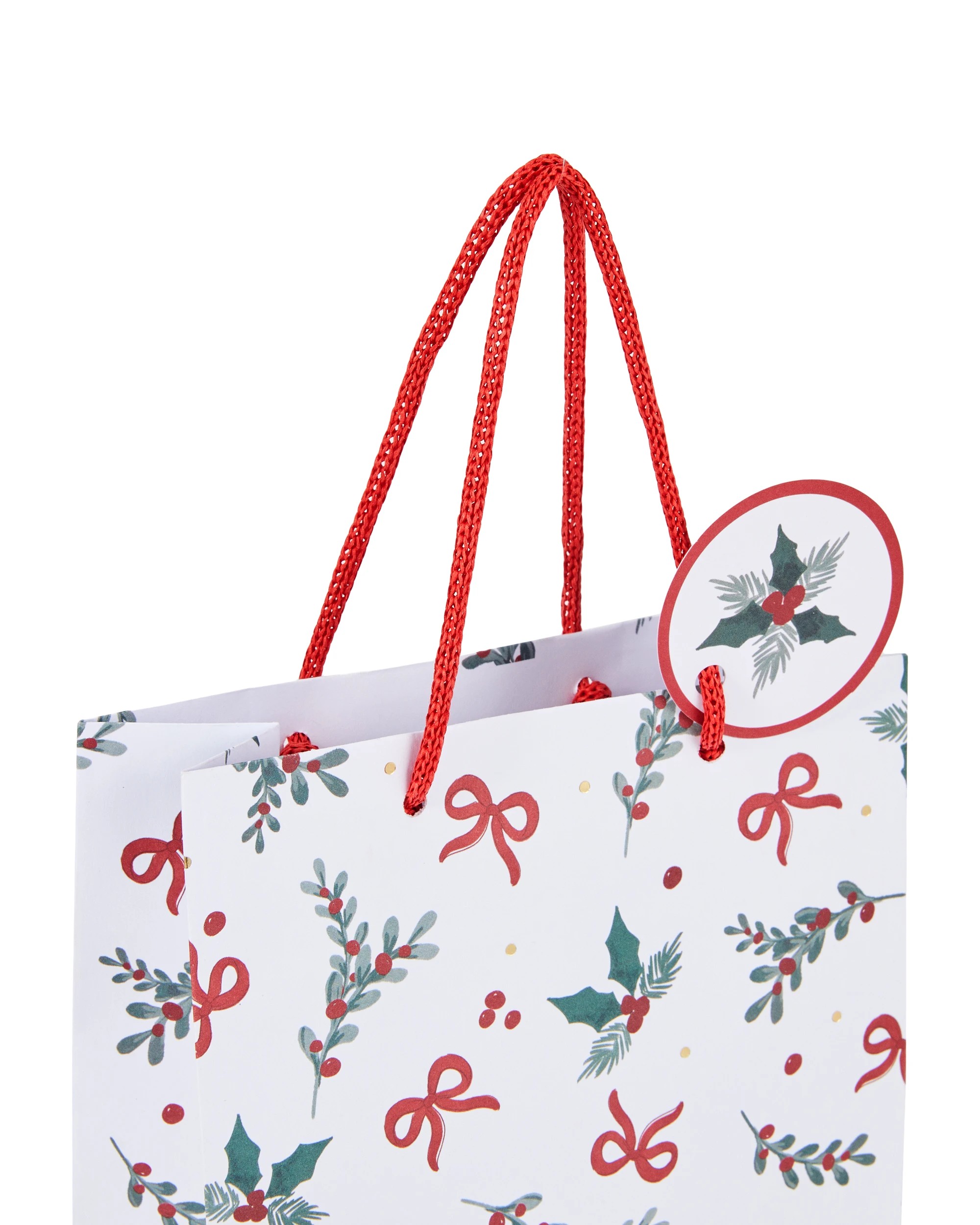 3 Holly Gift Bag - Small, 3 of 5