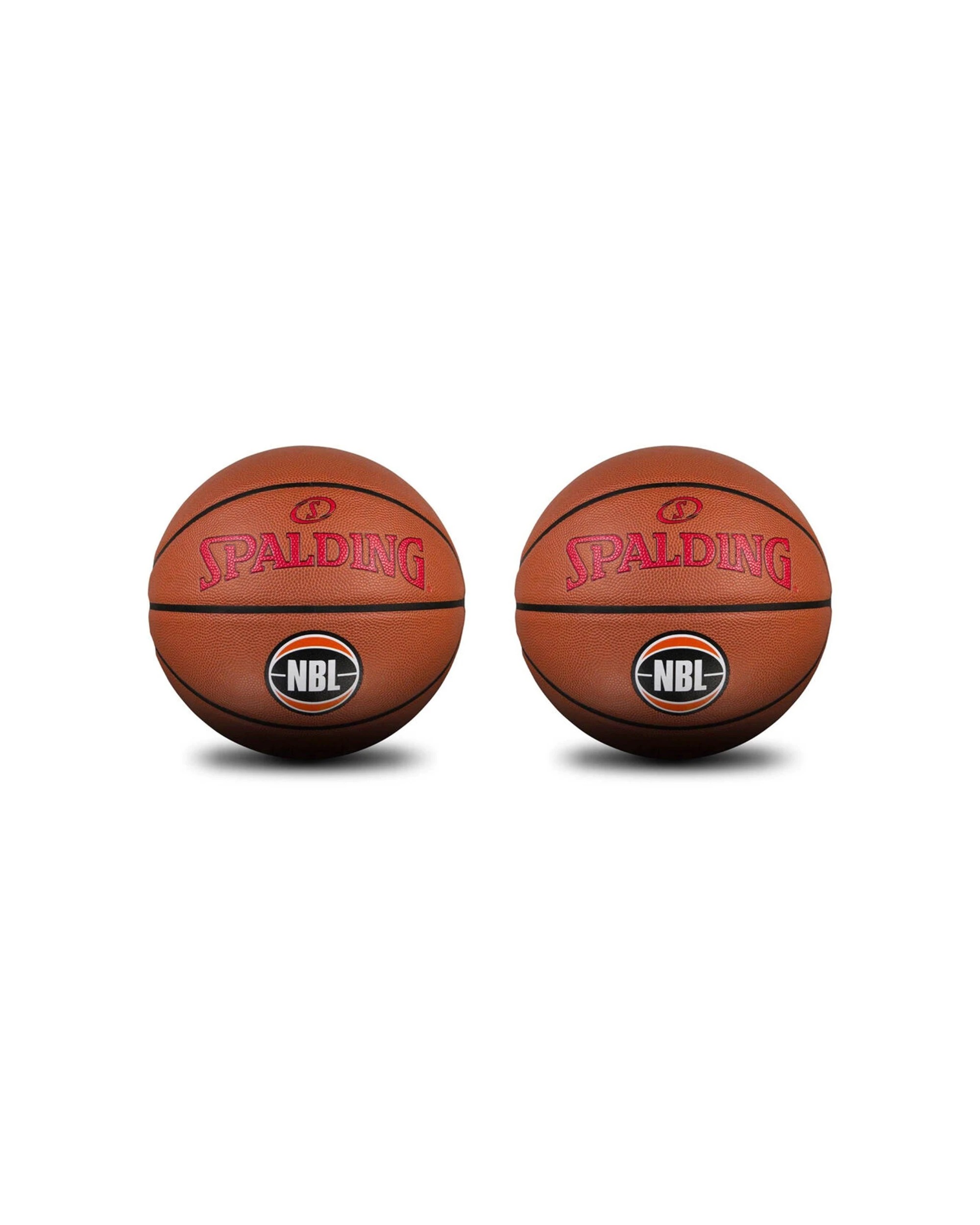 1 Spalding NBL Team Indoor Outdoor Basketball 2 Pack Perth Wildcats Size 7 - Orange, 1 of 5