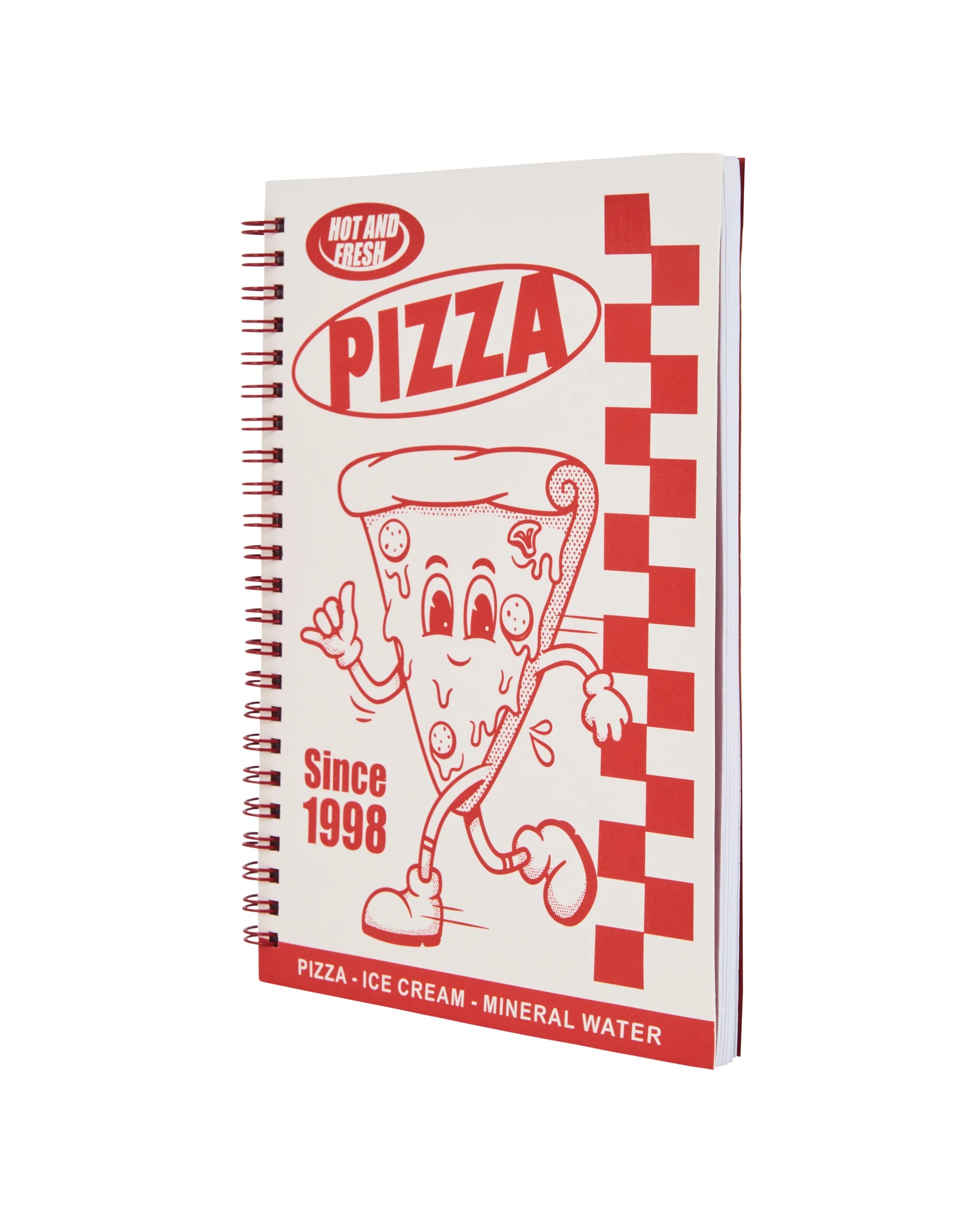 3 A5 Notebook Pizza 80gsm 120 Pages, 3 of 4