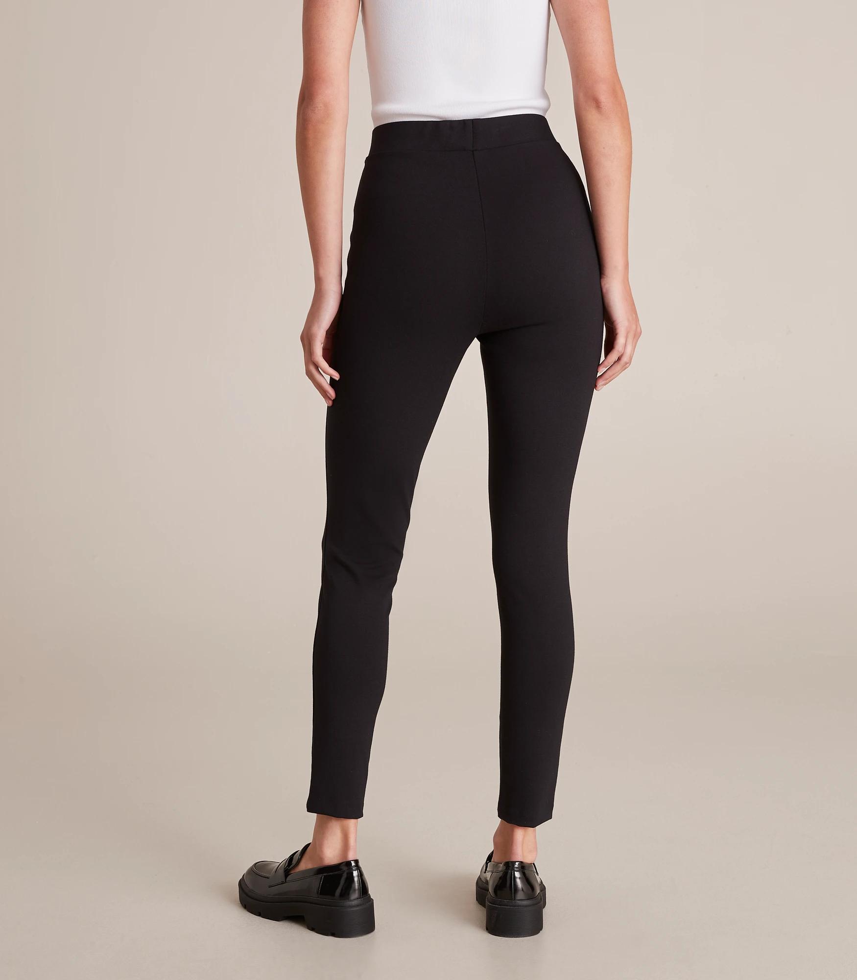 6 Skinny Ponte Treggings - Preview BLACK, 6 of 6