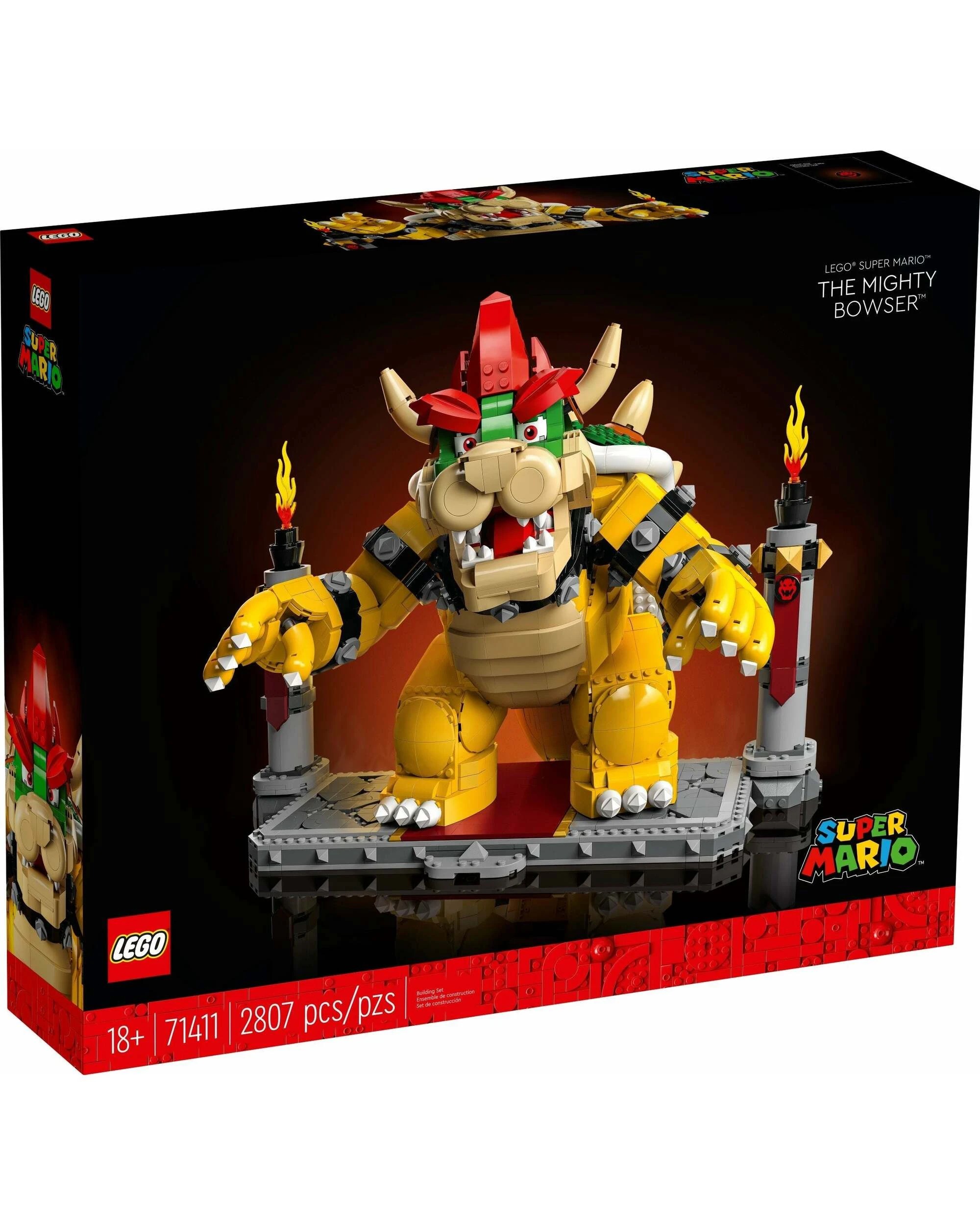 1 LEGO 71411 The Mighty Bowser Super Mario, 1 of 5