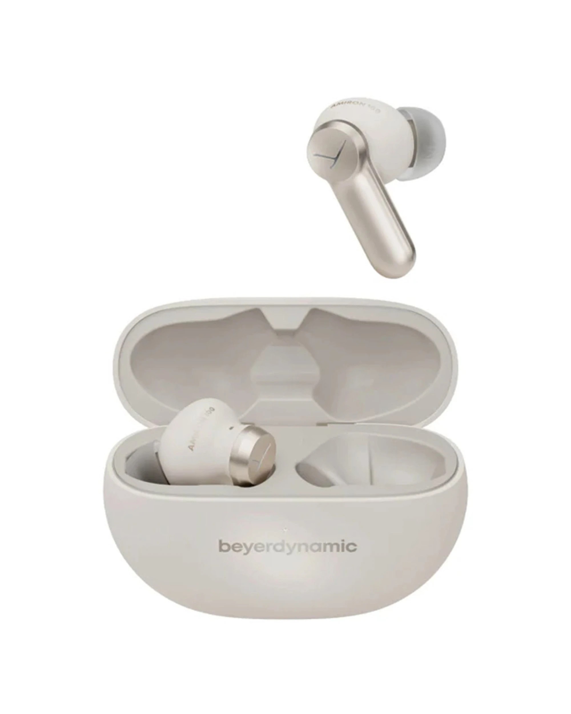 1 Beyerdynamic Amiron 100 Active Noise Cancellation True Wireless In-Ear Headphones - Cream, 1 of 4