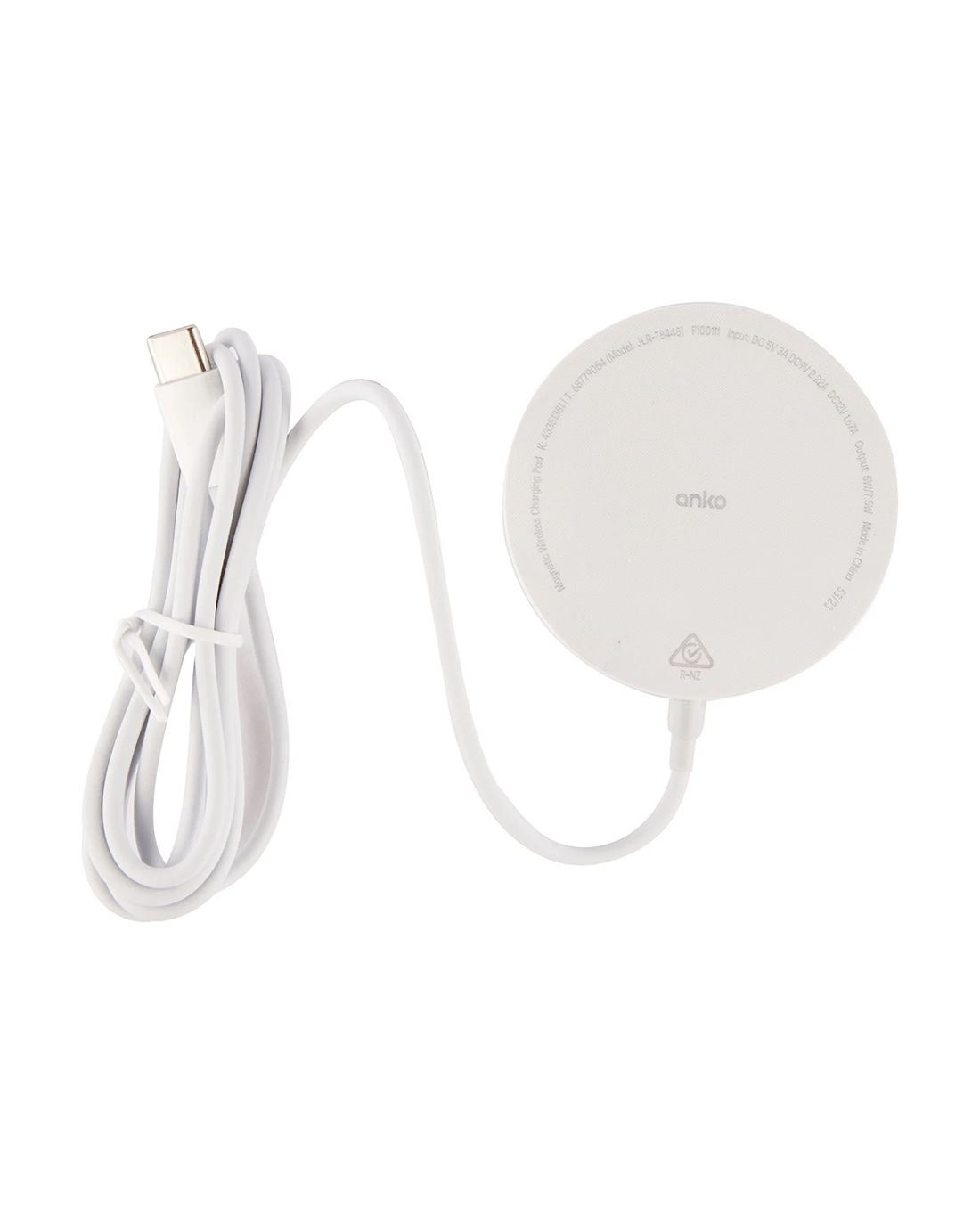 1 Magnetic Wireless Charging Pad - White, 1 of 7