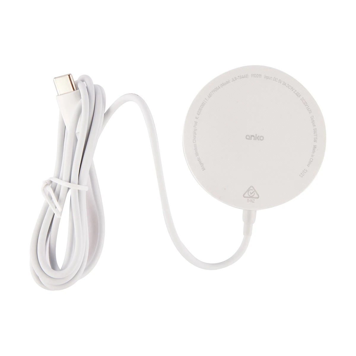 1 Magnetic Wireless Charging Pad - White, 1 of 7