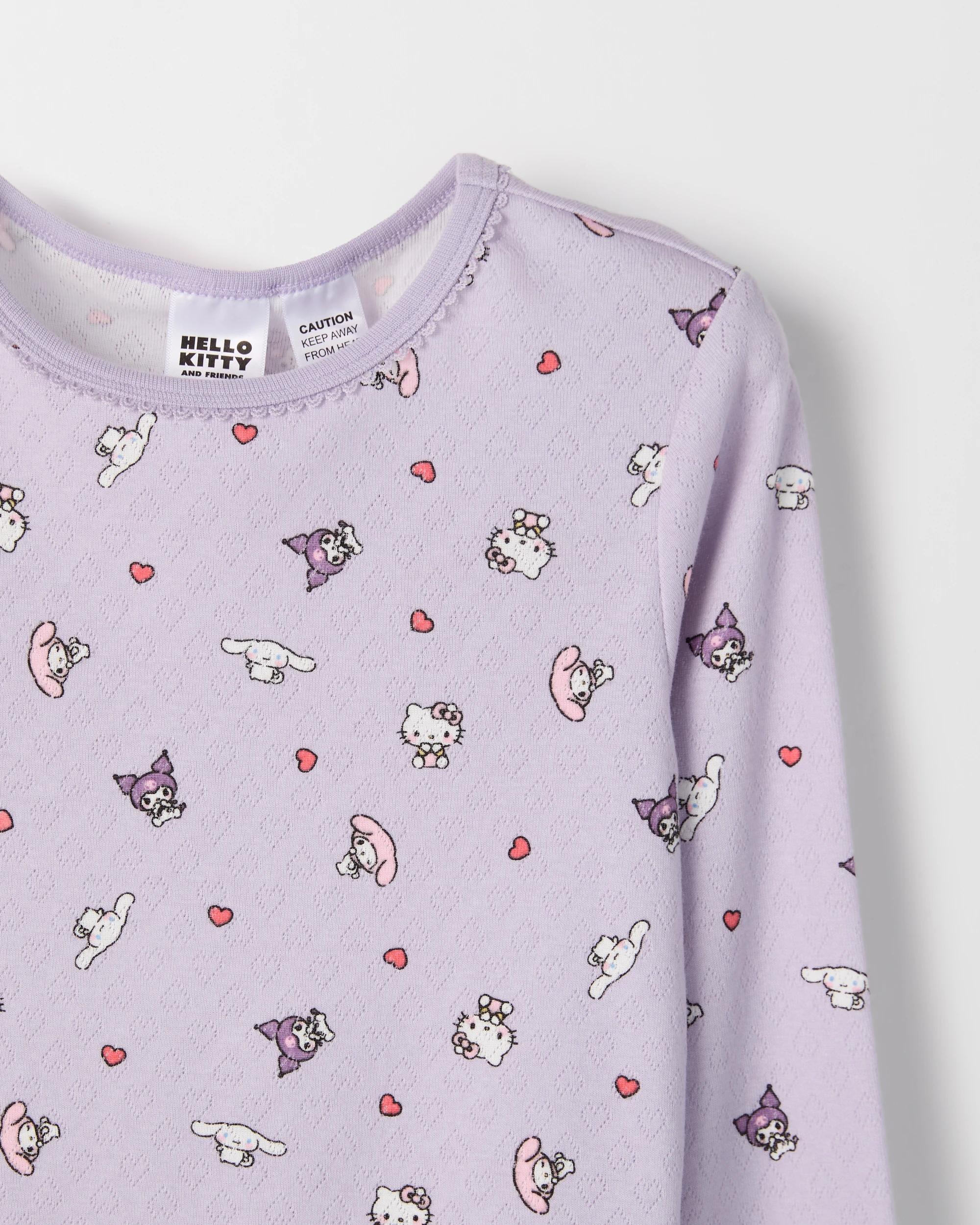 2 Family Matching Australian Cotton Hello Kitty Mini Me Pyjama Set HELLO KITTY, 2 of 4