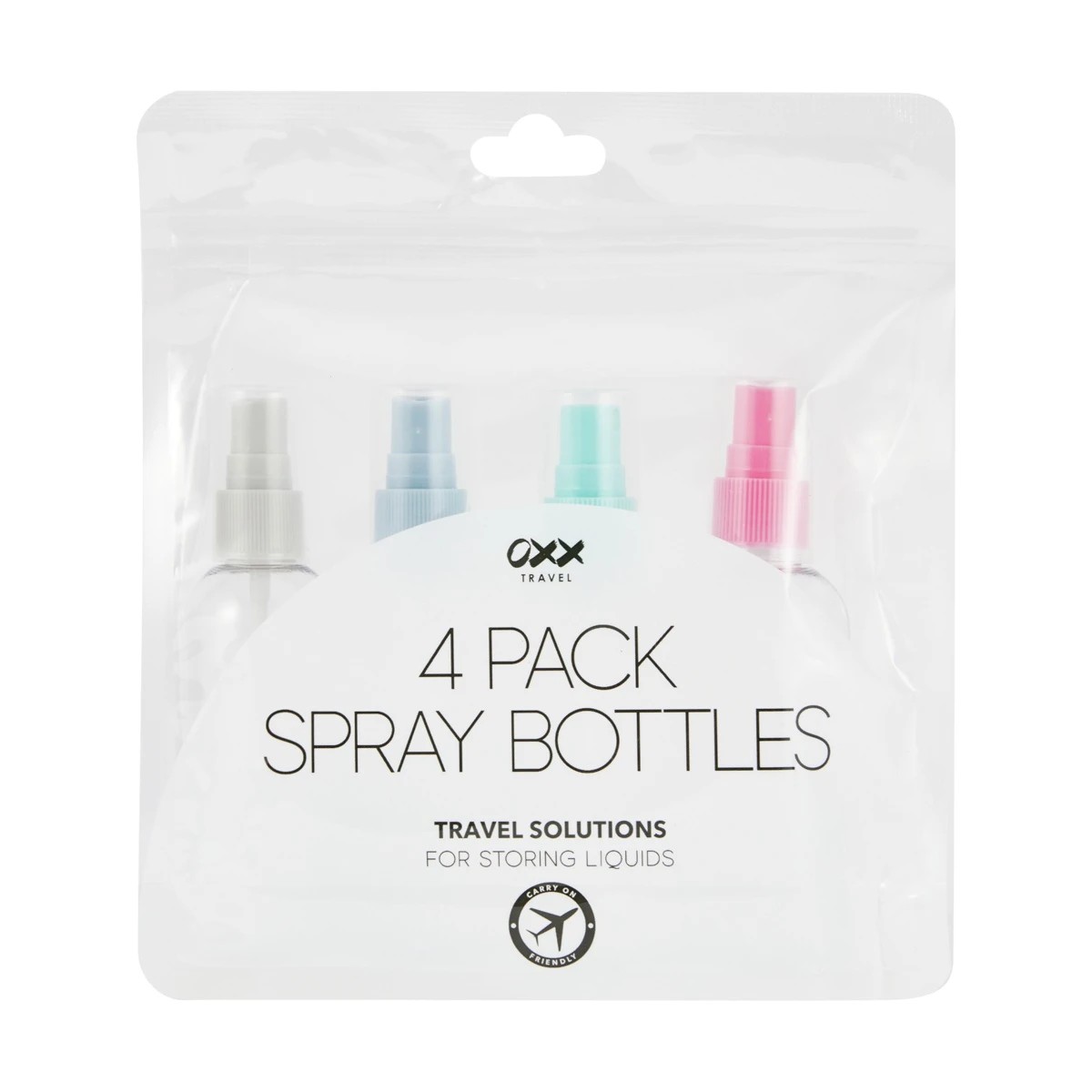 1 4 Pack Travel Solutions Spray Bottles, 1 of 4