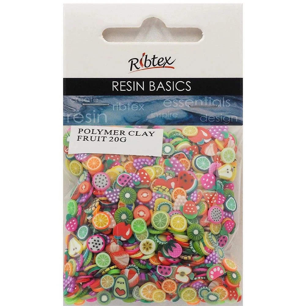 1 Ribtex UV Resin Polymer Clay Fruit, 1 of 1