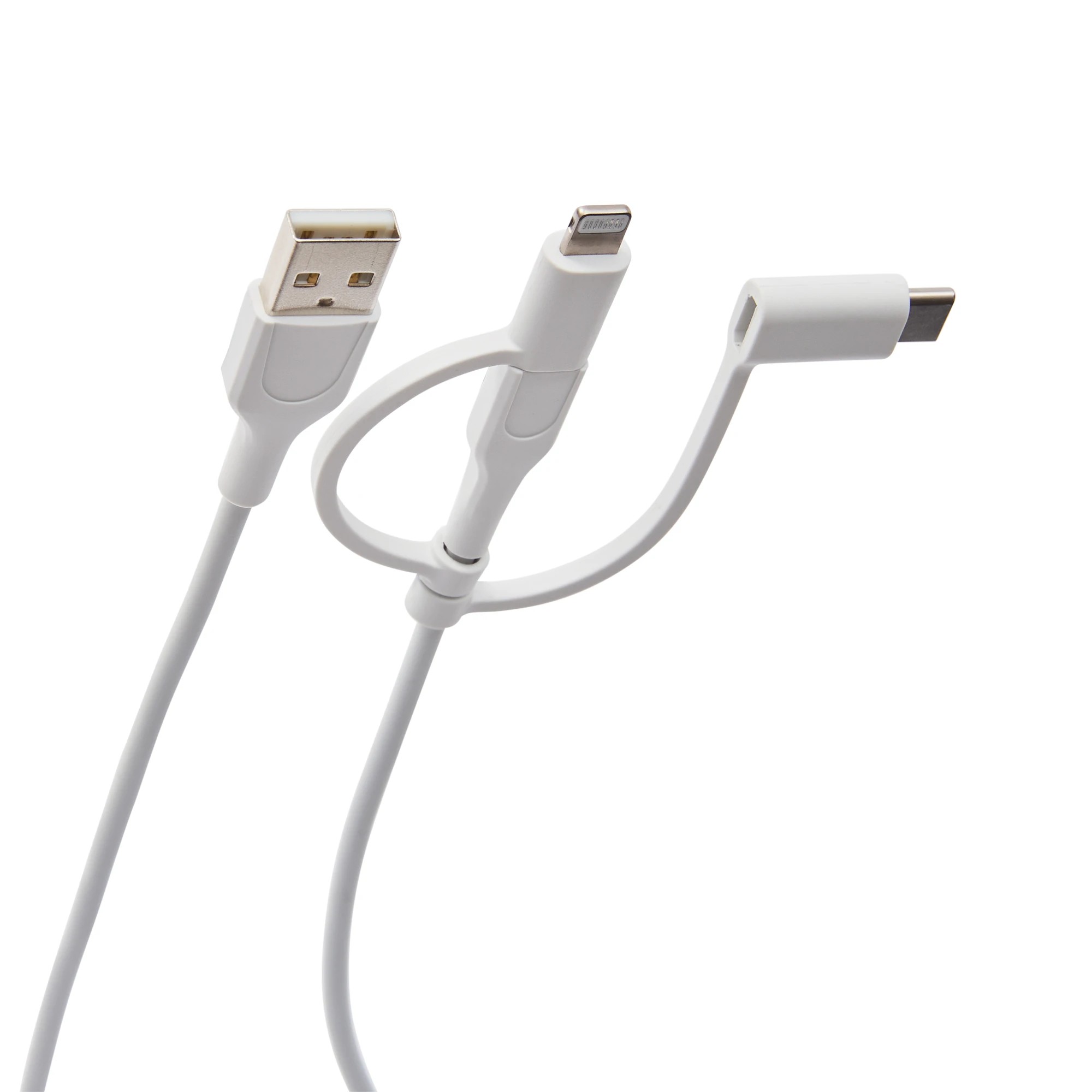 6 3-in-1 Travel Cable - White, 6 of 8