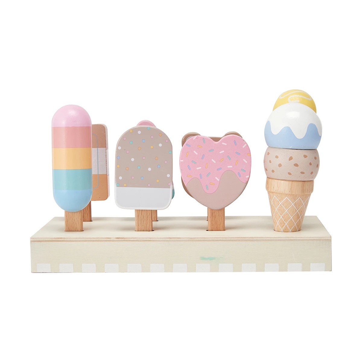 7 Wooden Ice Cream Tray, 7 of 10