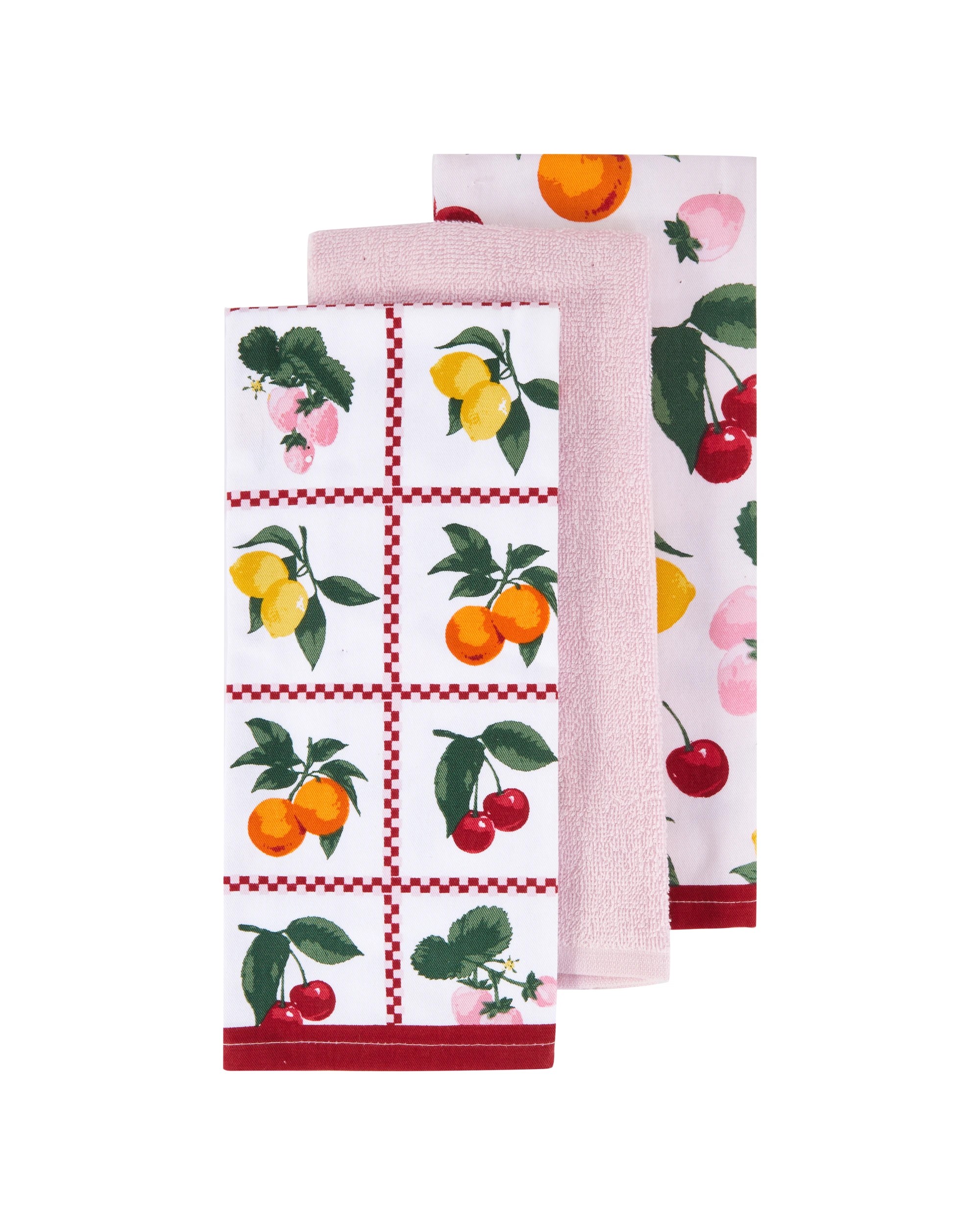 1 3 Pack Fruit Tea Towels, 1 of 6