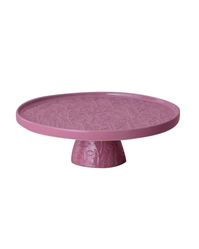 Mason Cash In The Meadow Pink Cake Stand 27 x 10cm - 