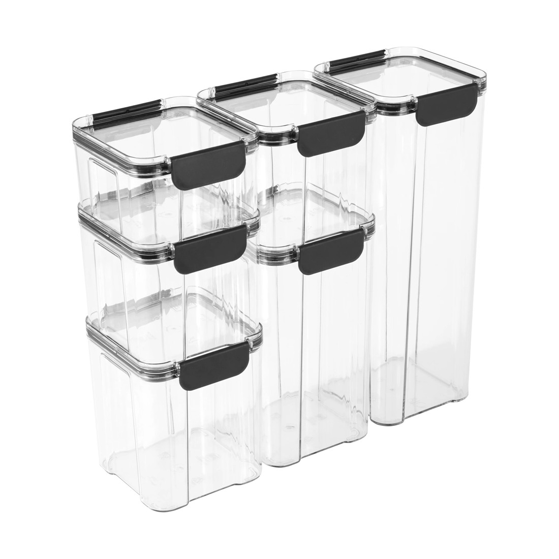 1 6 Piece Modular Container Set, 1 of 5