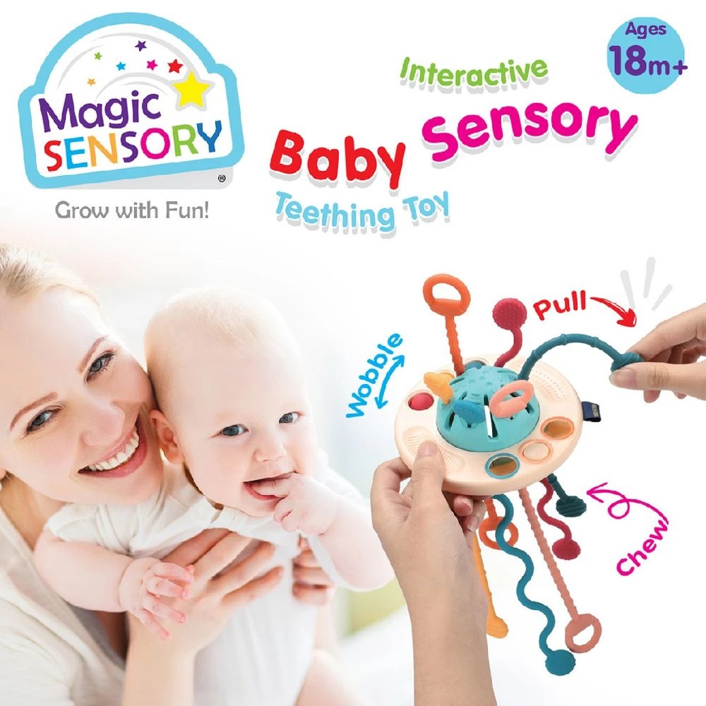 3 Magic Sensory UFO Teething Toy, 3 of 6