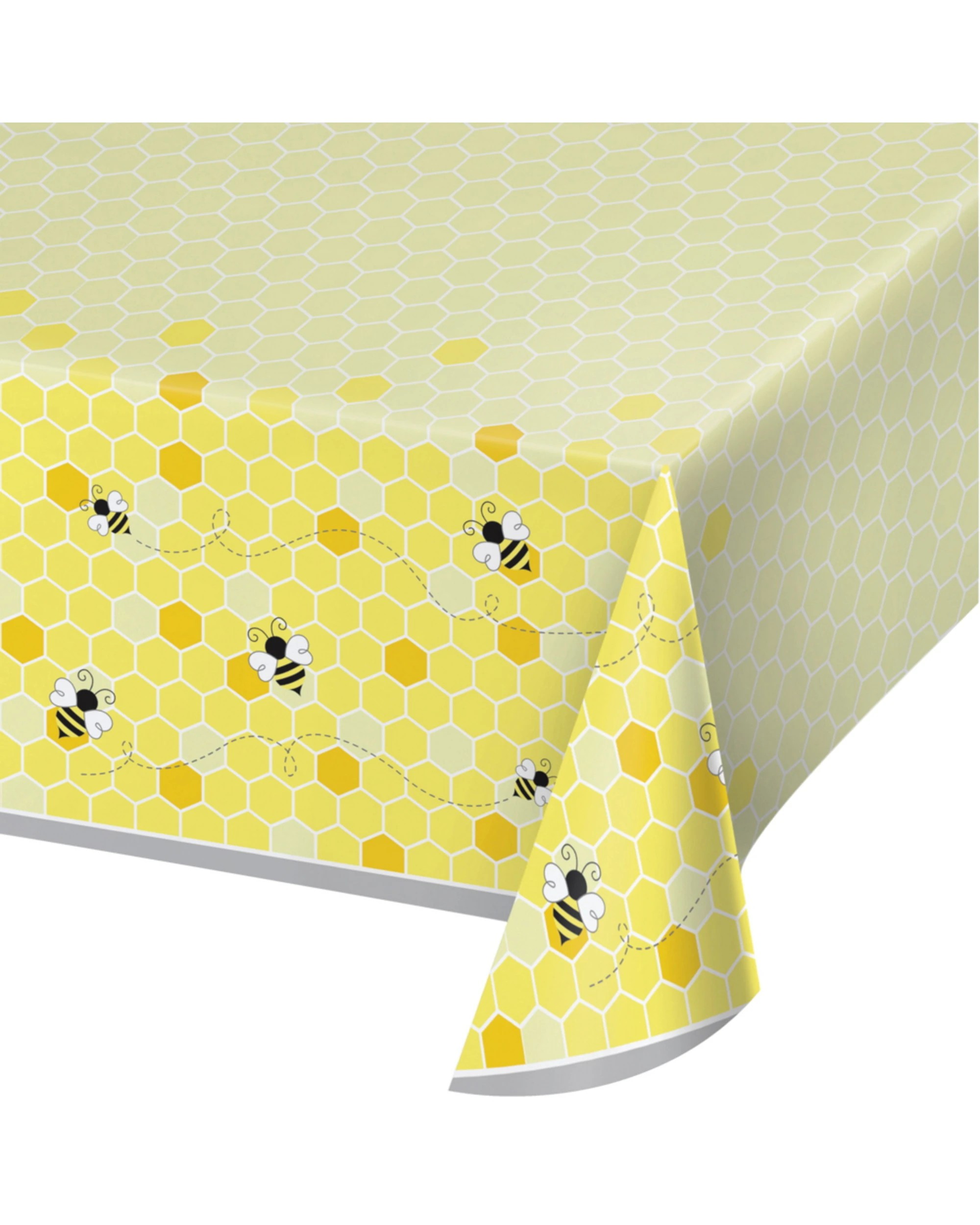 1 Creative Converting Bumblebee Plastic Tablecloth, 1 of 1
