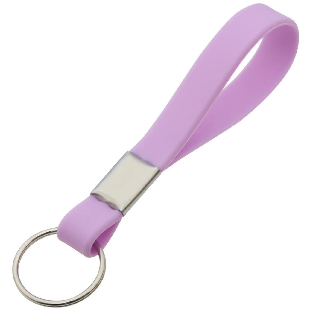 1 J.Burrows Silicone Key Ring Purple, 1 of 3