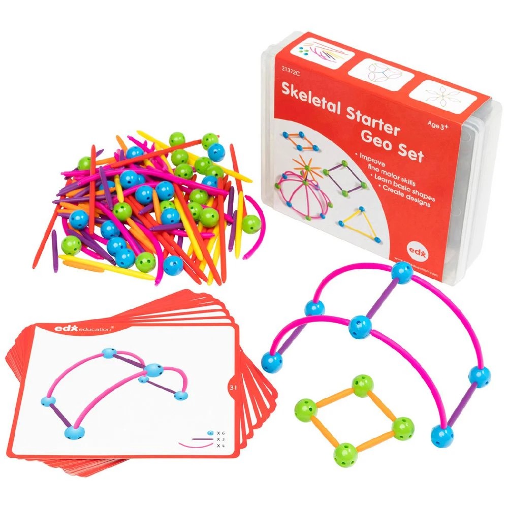 1 EDX Education Skeletal Geo 144 Piece Kit, 1 of 1