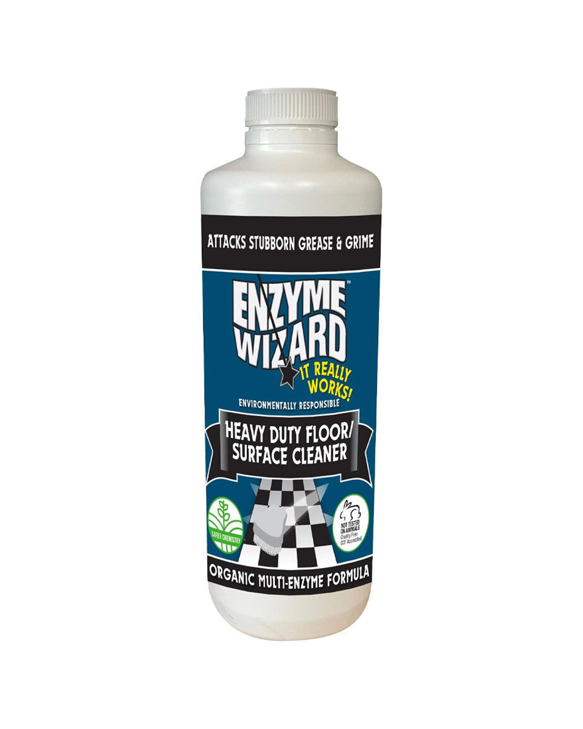 2 Enzyme Wizard Heavy Duty Floor/Surface Cleaner 1L Bottle 2PK - Multi, 2 of 2