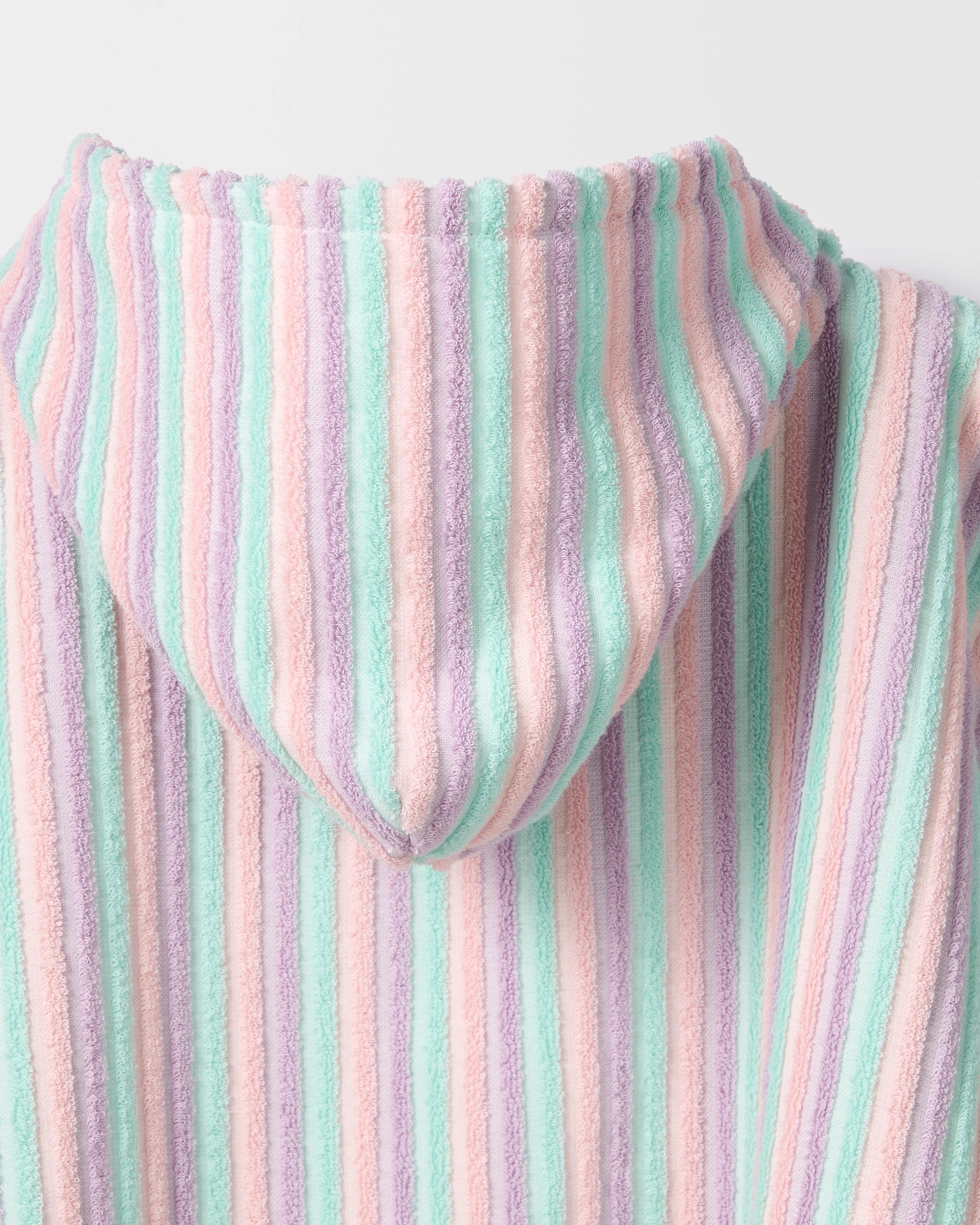 3 Target Kids Multi Rib Hooded Beach Towel
 - Pink, 3 of 3