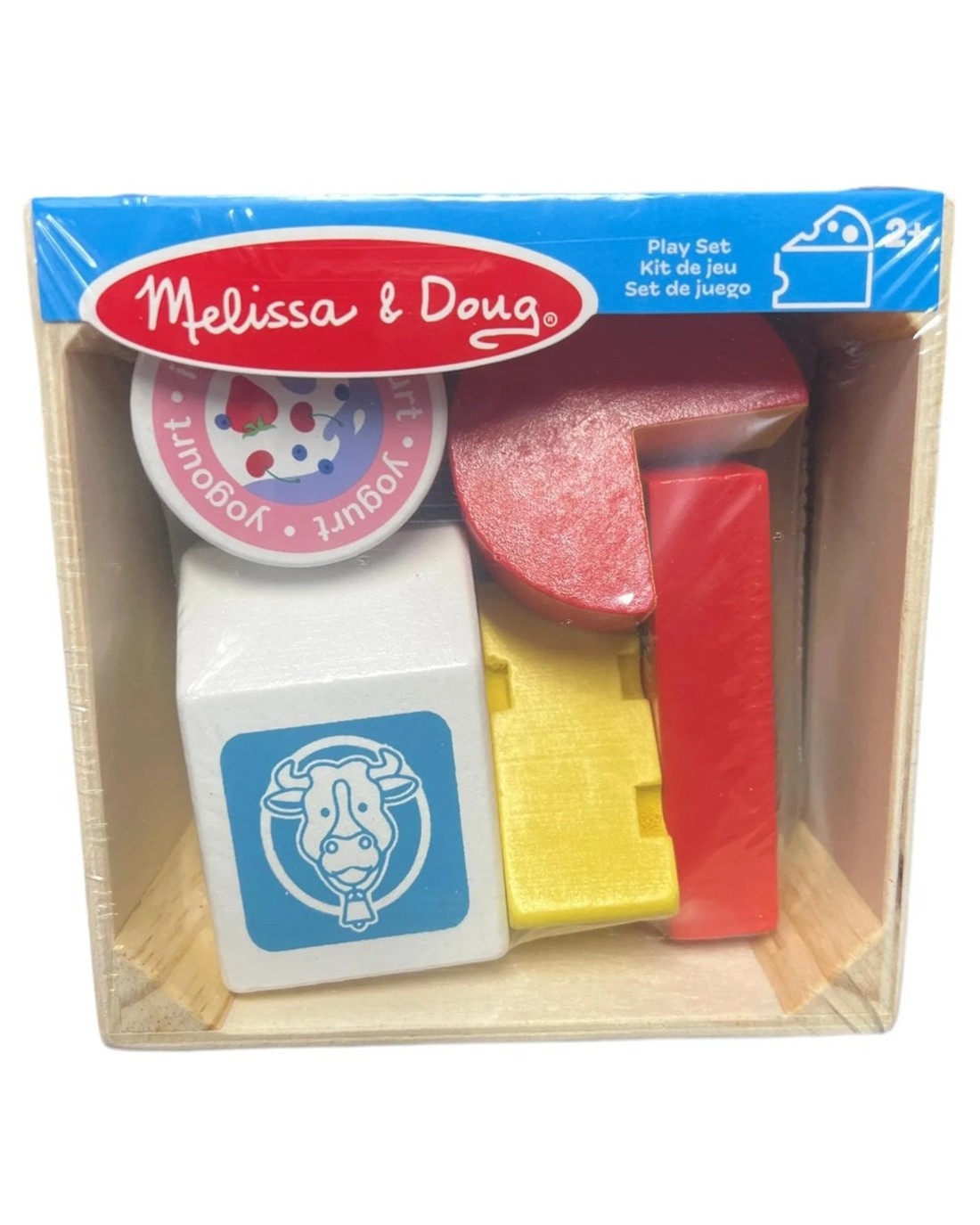 Melissa and Doug Wooden Food Groups Play Set Dairy - Kmart