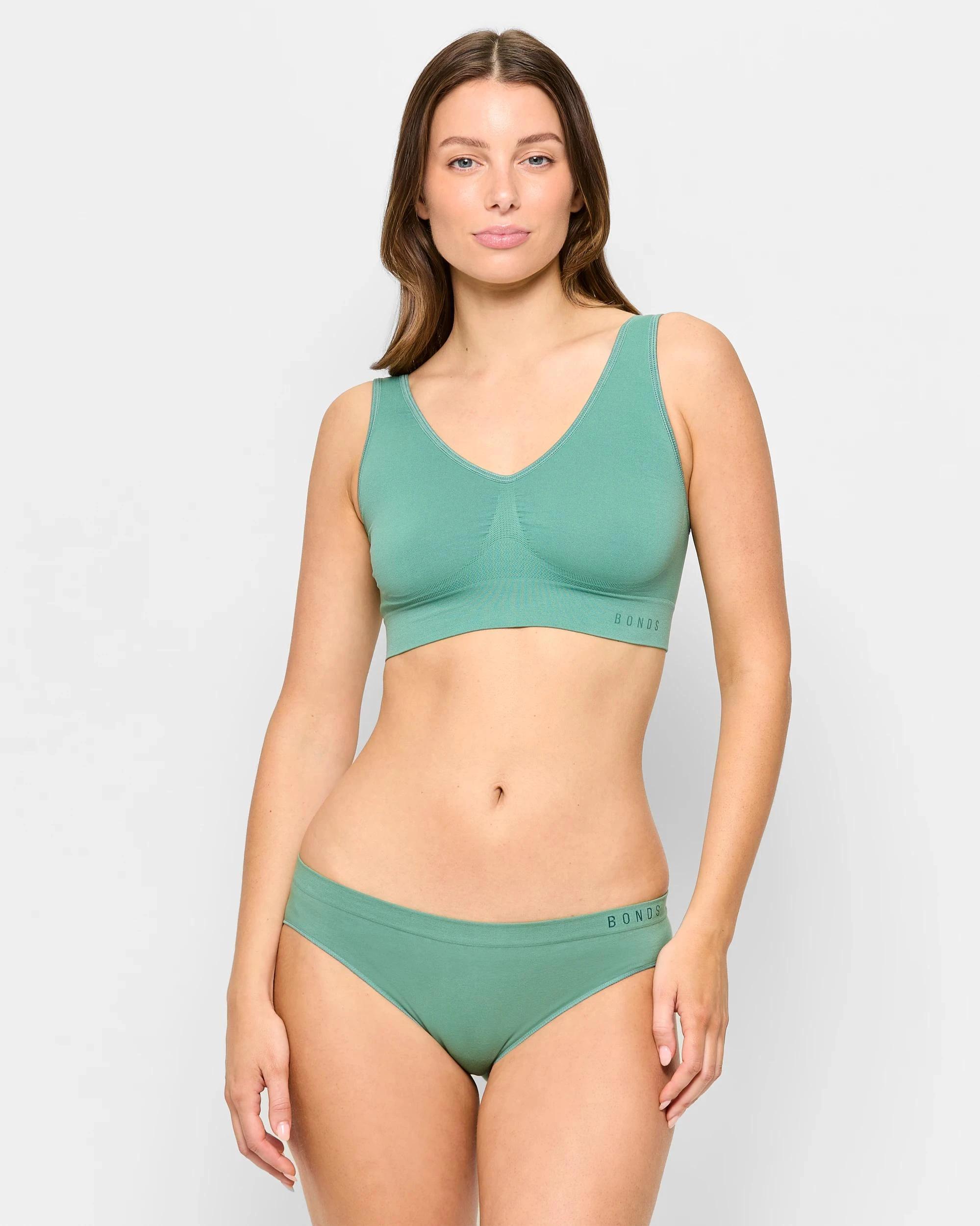 2 Bonds Womens Seamless Bikini Briefs OZONE, 2 of 4