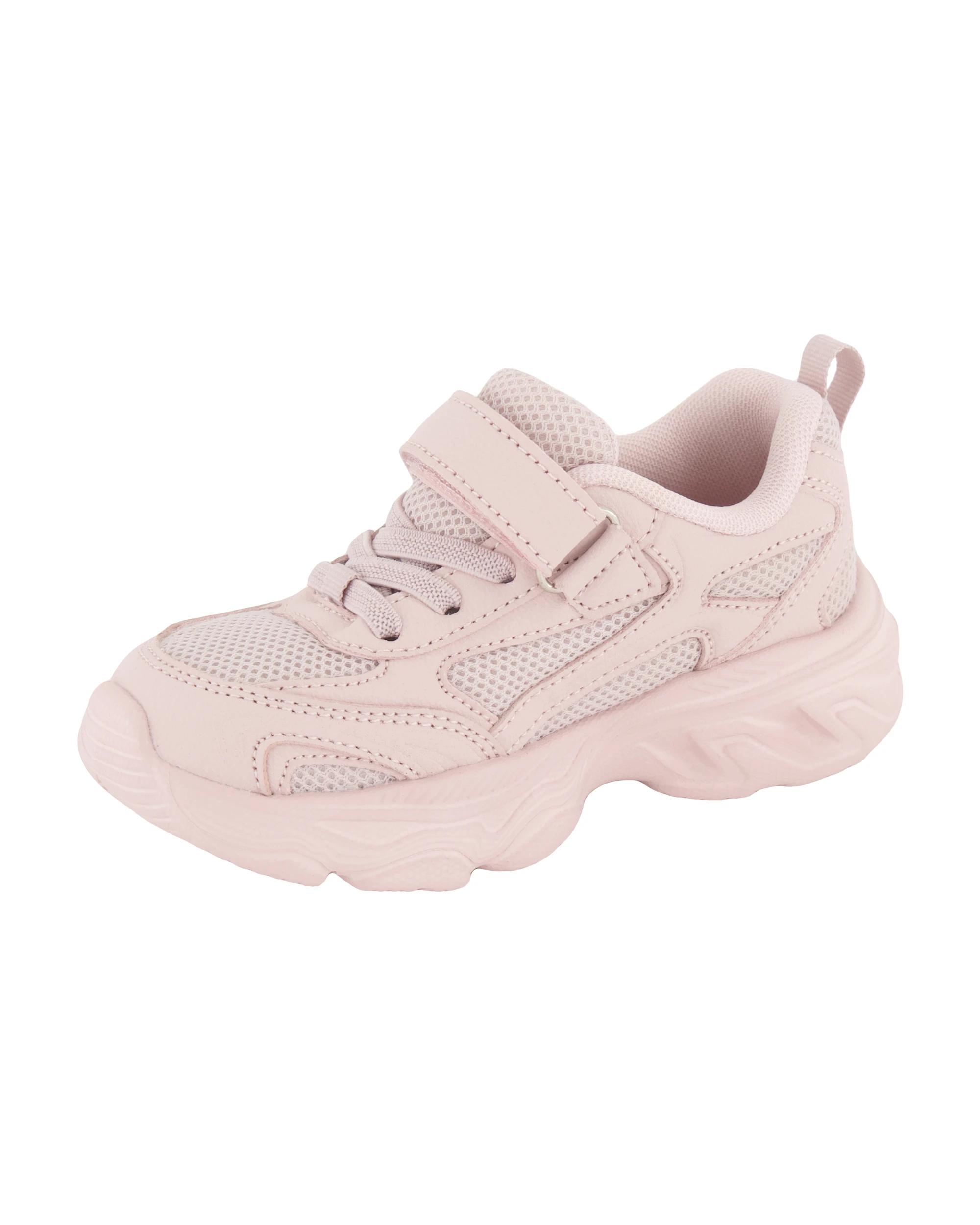 3 Junior Mesh Sneakers Mello Pink, 3 of 5