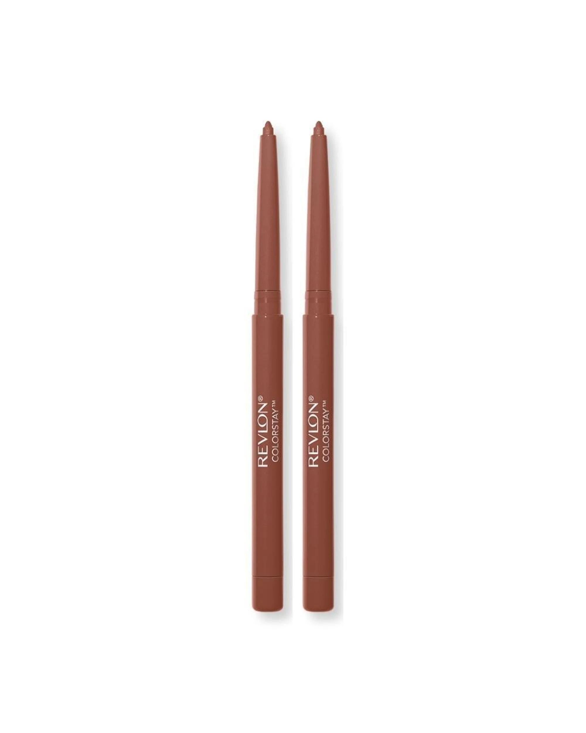 1 2 x Revlon ColorStay Longwear Lip Liner 0.28g - 630 Nude - Beige, 1 of 1