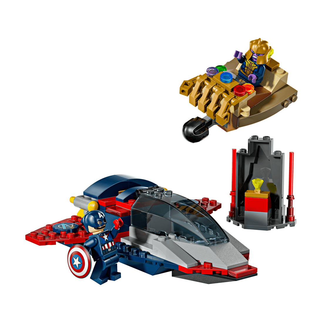 2 LEGO Marvel Super Heroes Captain America vs. Thanos 76319, 2 of 10