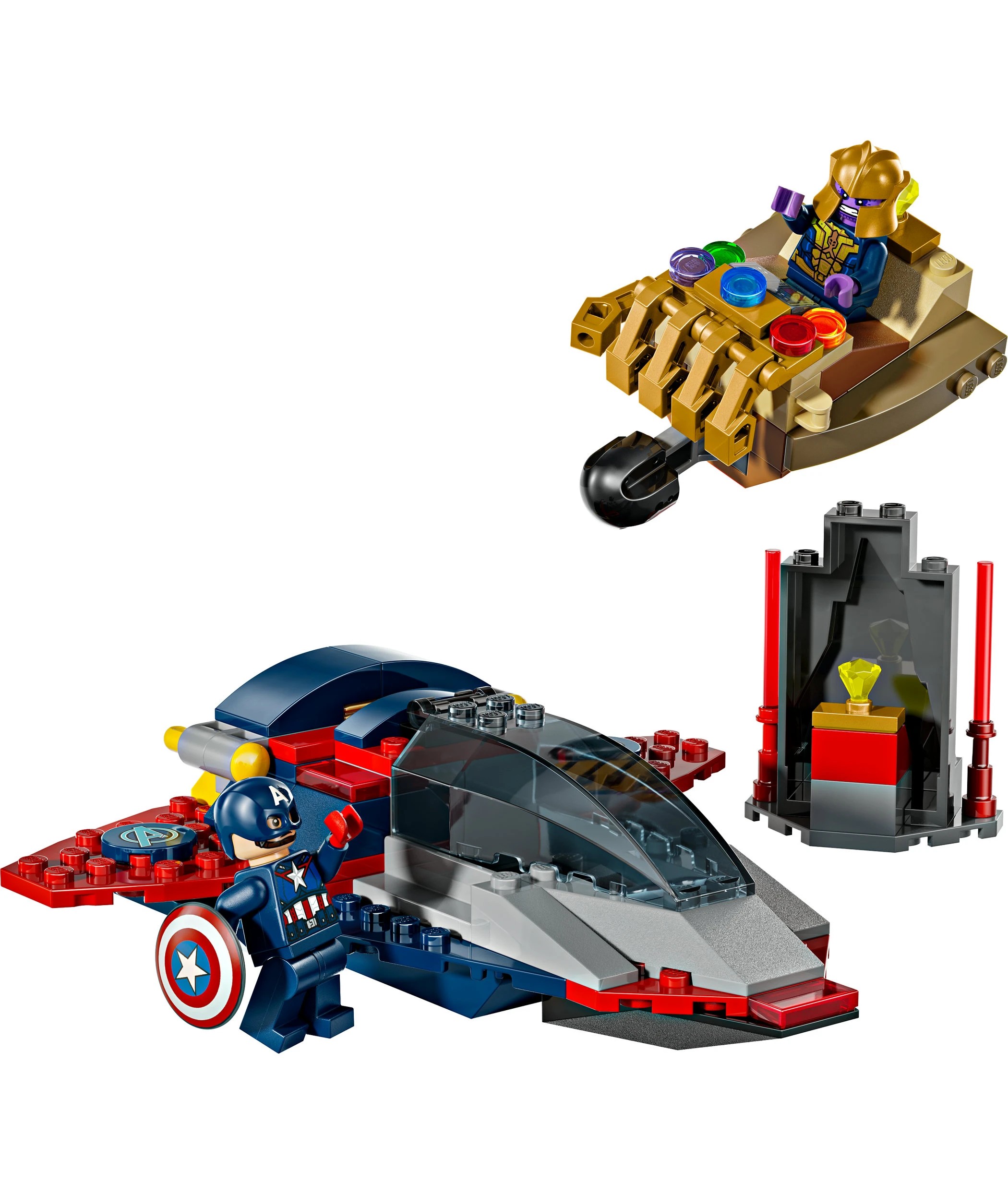 2 LEGO Marvel Super Heroes Captain America vs. Thanos 76319, 2 of 10