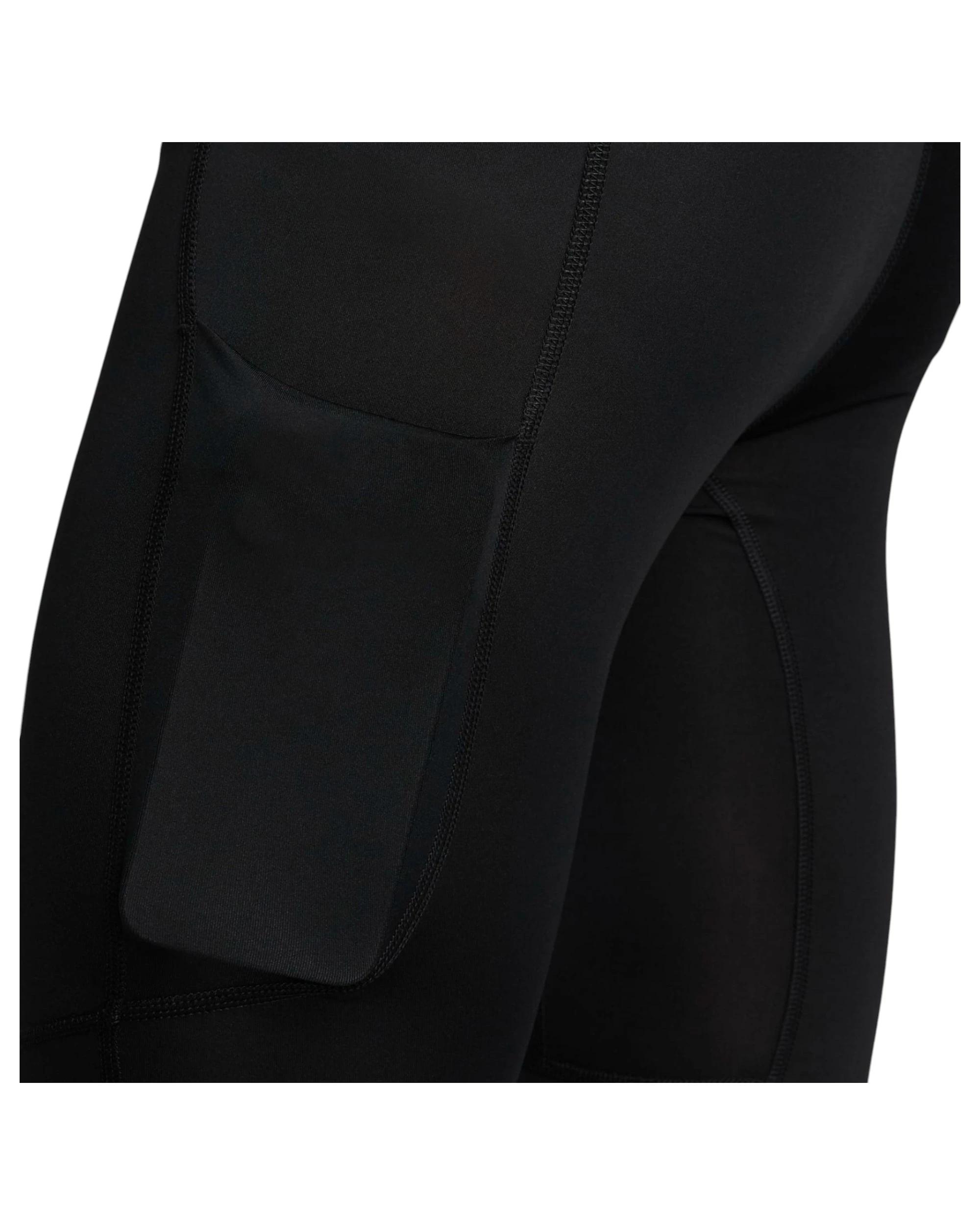 3 Nike Men Pro Dri-FIT 3/4 Length Black Fitness Tights BLACK, 3 of 7