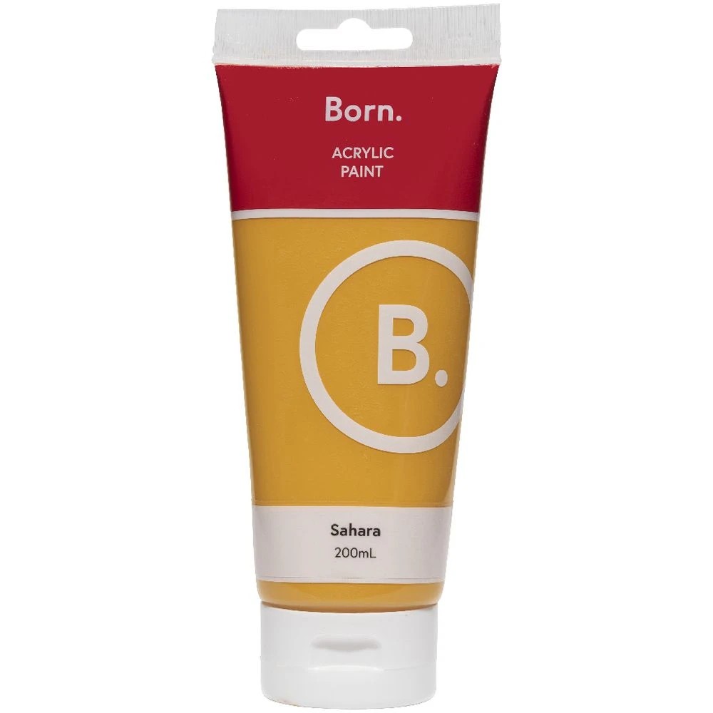 2 Born Acrylic Paint 200mL Sahara, 2 of 3