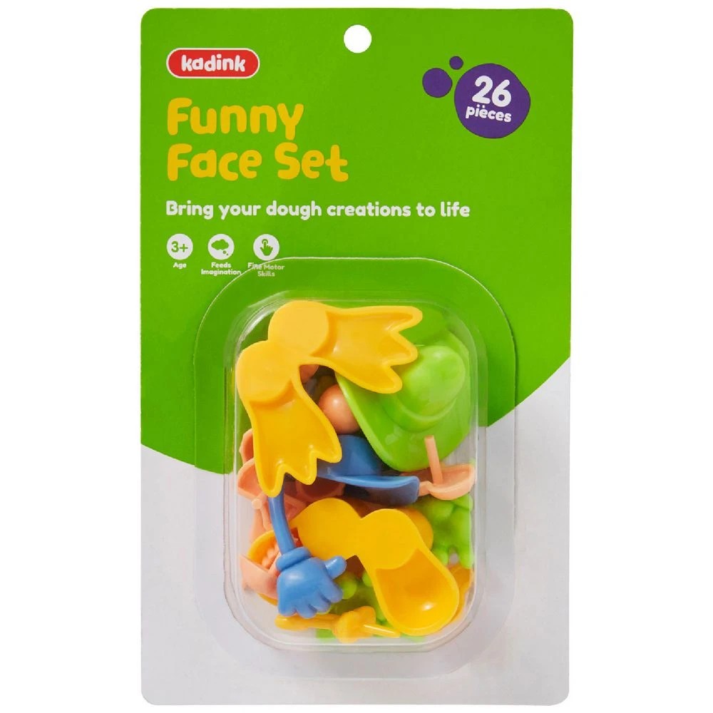 1 Kadink Funny Face Set 26 Pack, 1 of 4