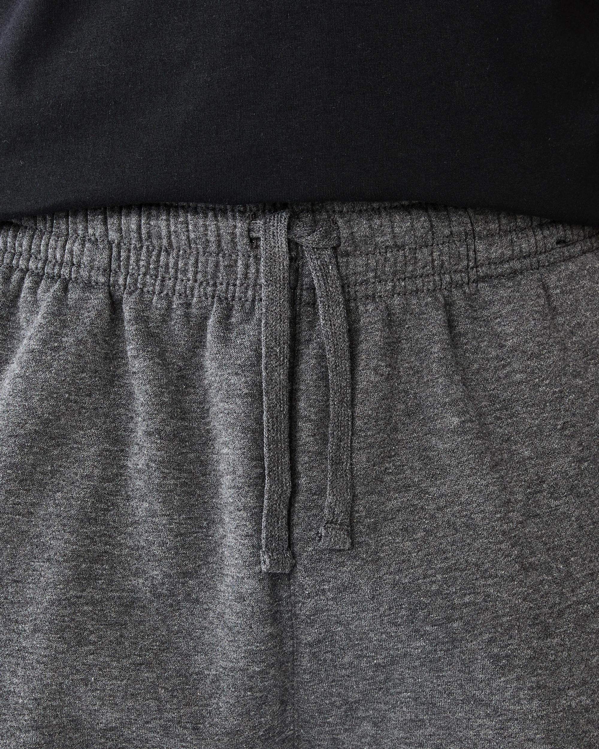 6 Everlast Mens Classic Sports Trackpants Char Marle, 6 of 7