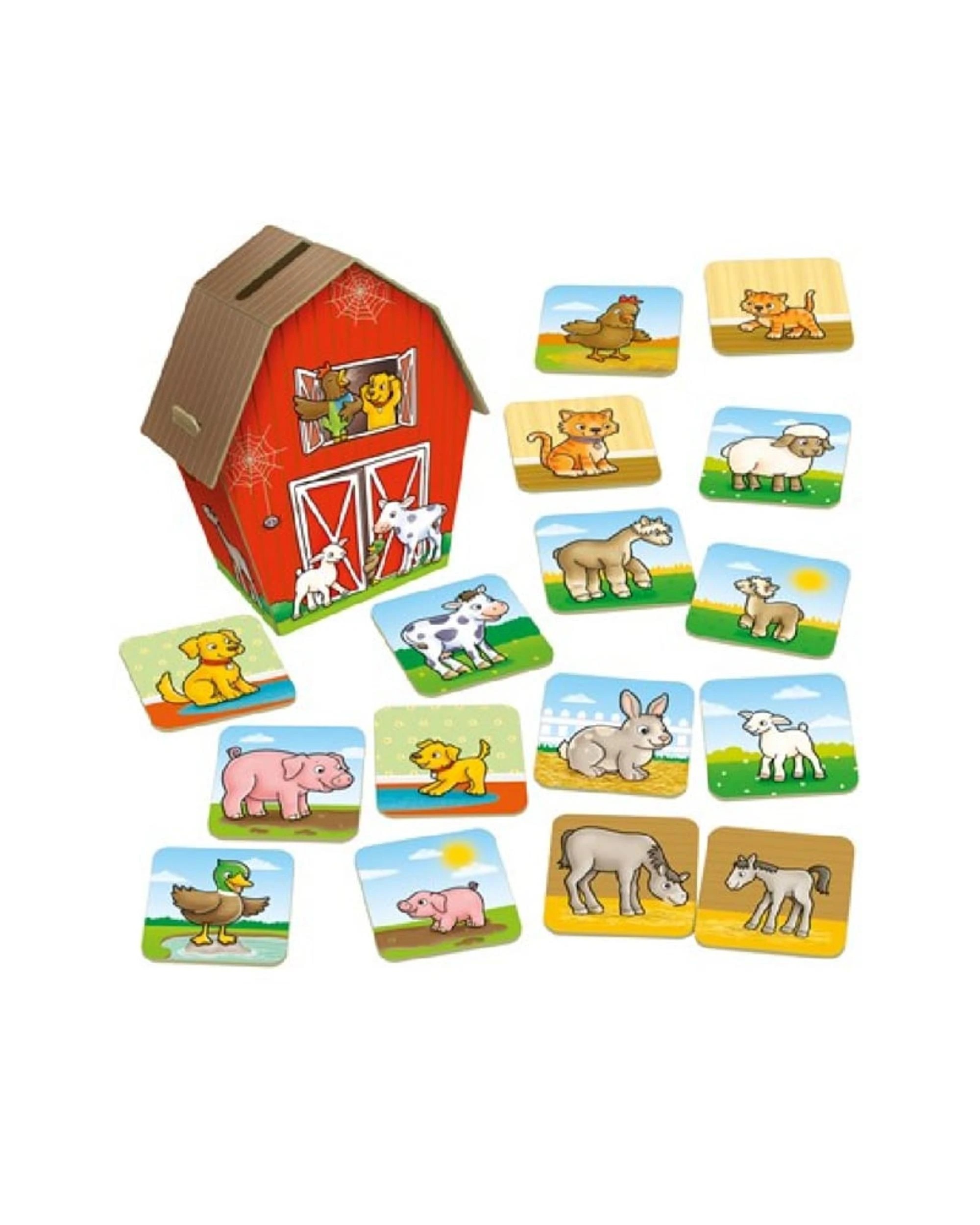2 Orchard Toys Farmyard Families Board Game, 2 of 3