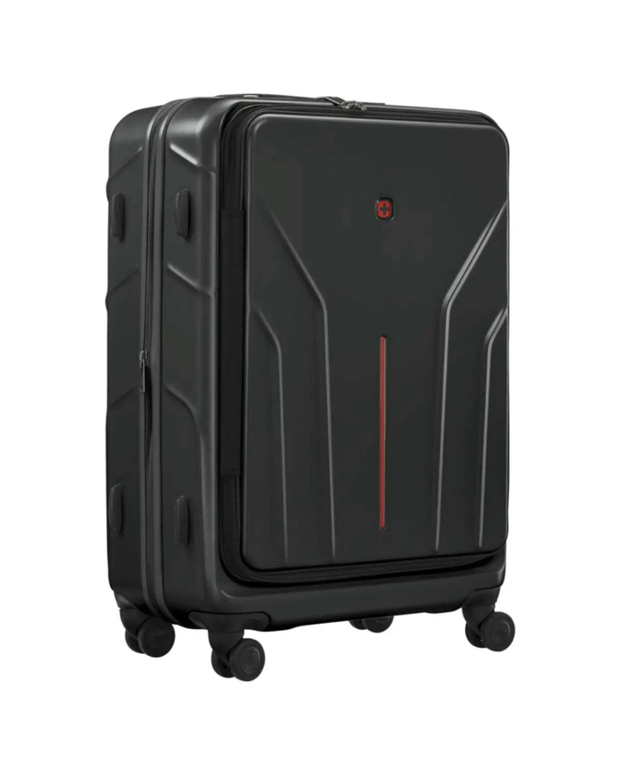 4 Wenger Amplix Hardside 69 cm Medium Suitcase With Travel Sentry Lock - Black, 4 of 9