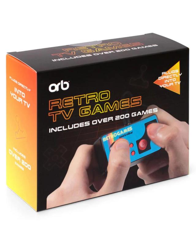 Orb 200-In-1 Plug and Play TV Game Retro Mini Ar