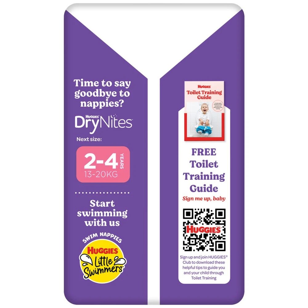 3 Huggies Nappy Pants Junior Girl 24 Pack, 3 of 10