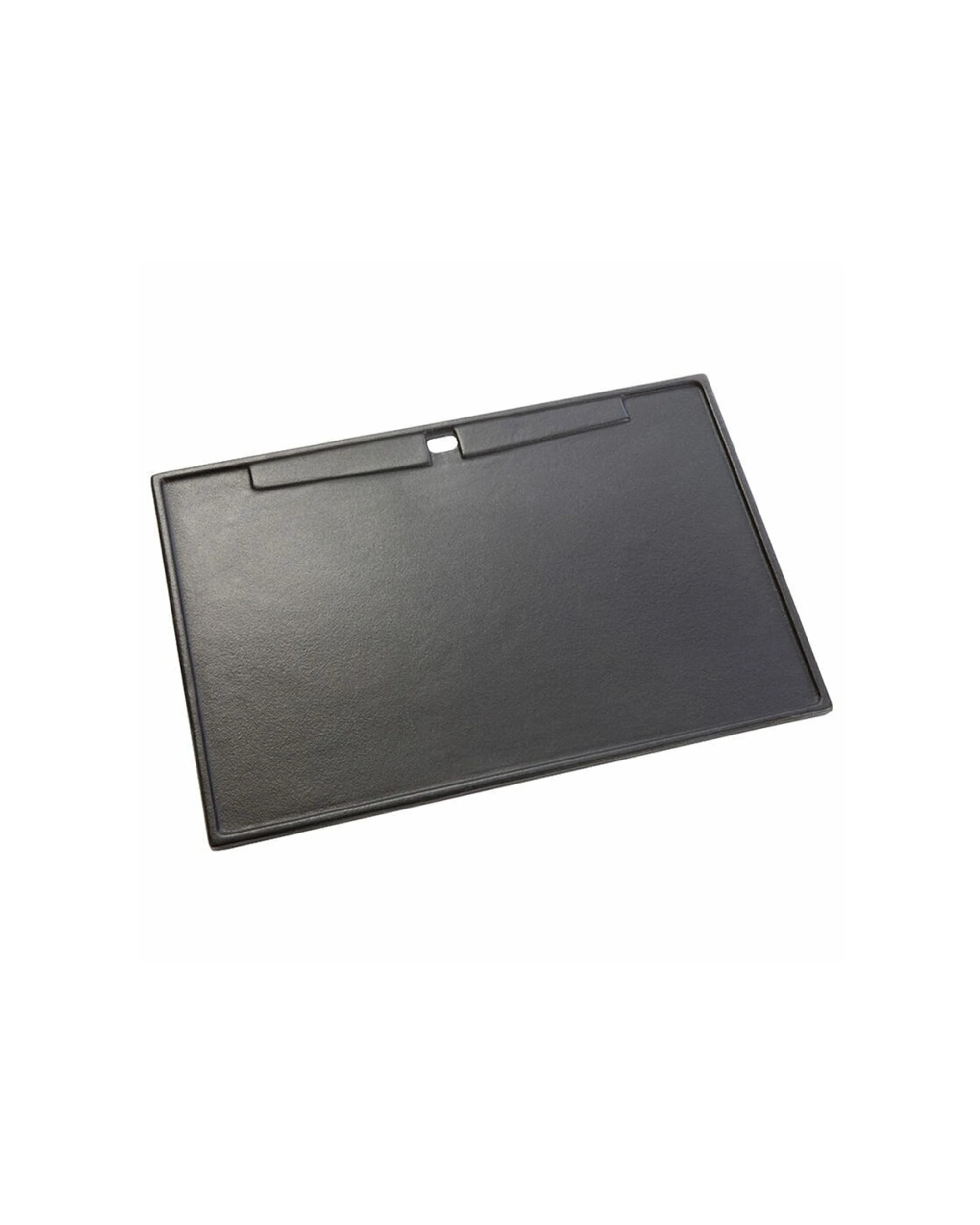 2 Gasmate Cast Iron Reversible Universal BBQ Hotplate Grill 32x48cm - Black, 2 of 2