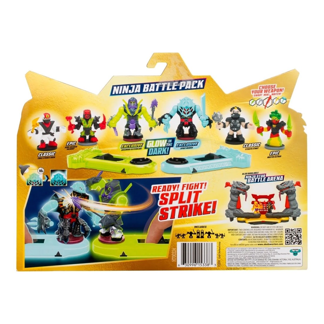 10 Legends of Akedo Ninja Fury Ninja Battle Pack, 10 of 10