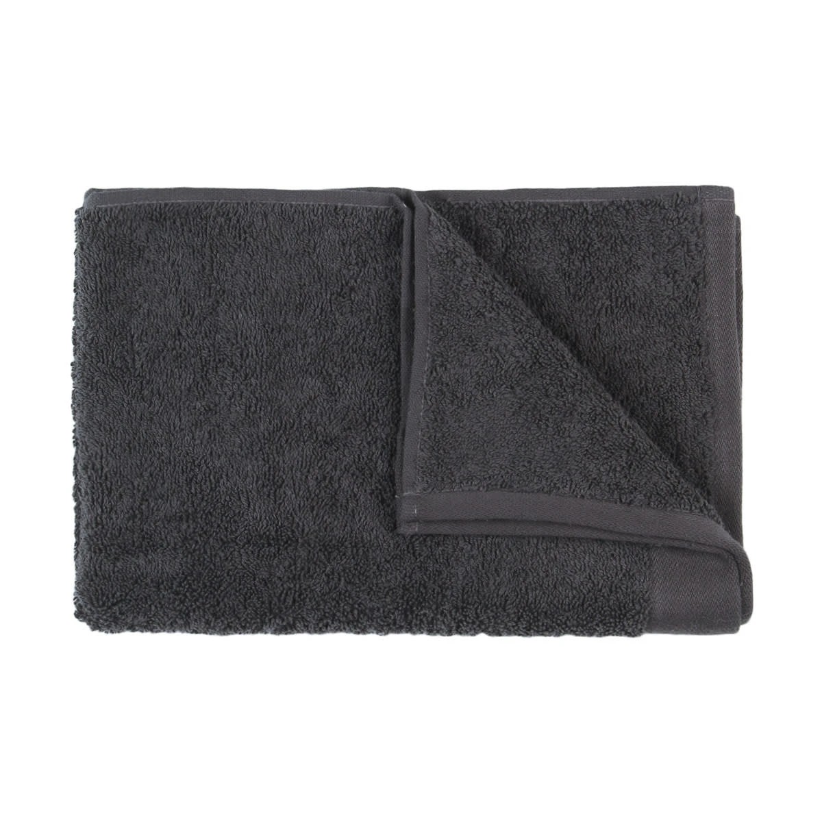 1 Malmo Cotton Hand Towel - Grey, 1 of 3