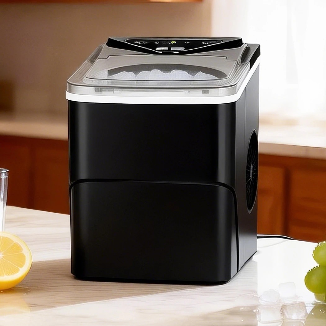 8 Spector 12kg Ice Maker Ice Cube Machine with LED Display in Black, 8 of 8