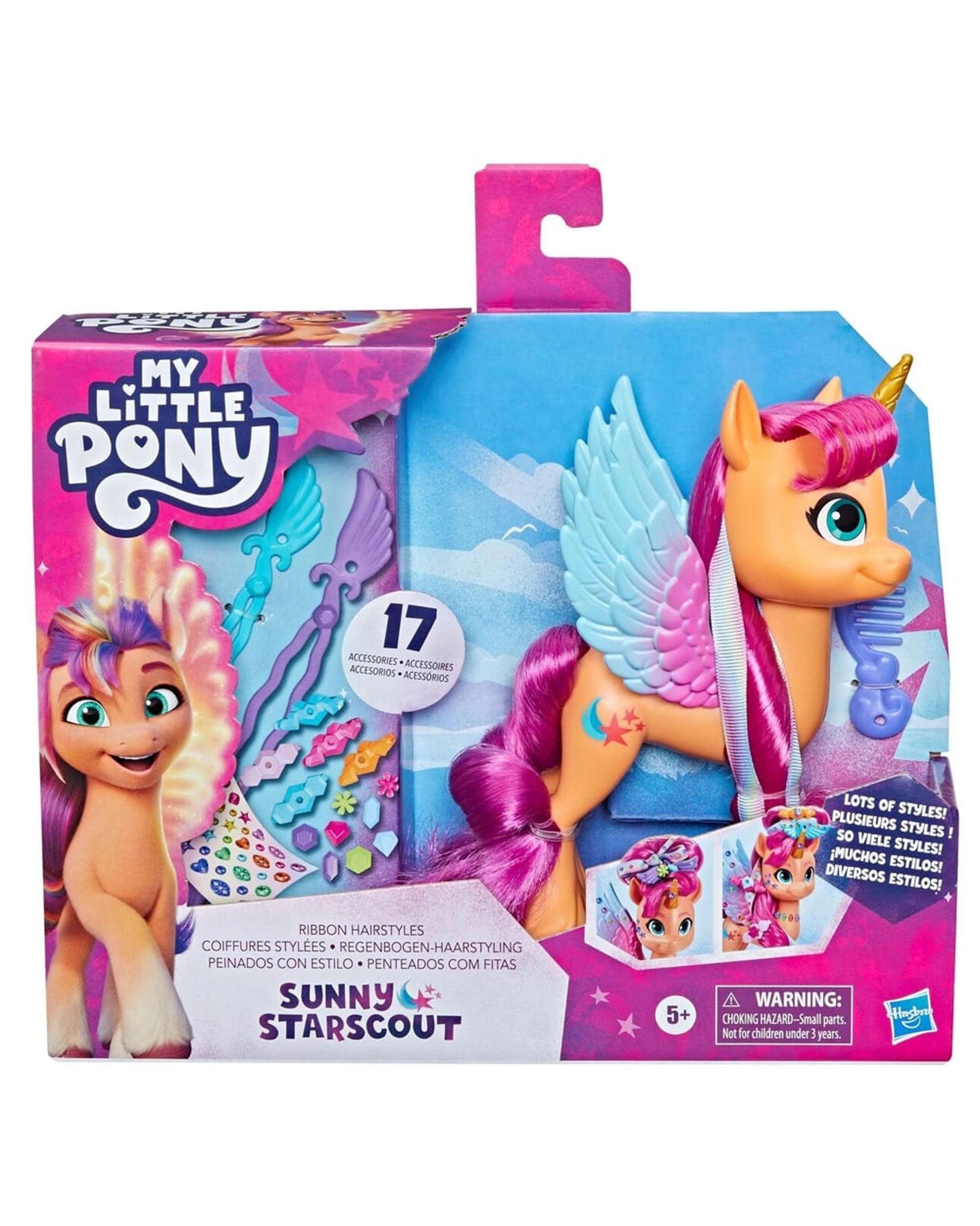 1 My Little Pony Ribbon Hairstyles Sunny Starscout, 1 of 3